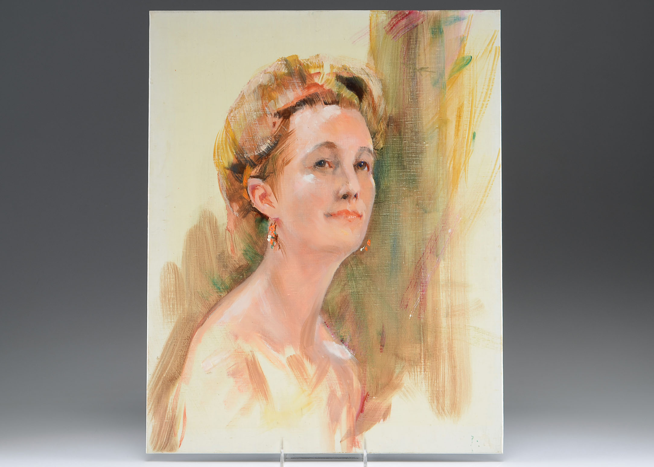 Original Oil on Academy Board by Dr. Wesley Kime