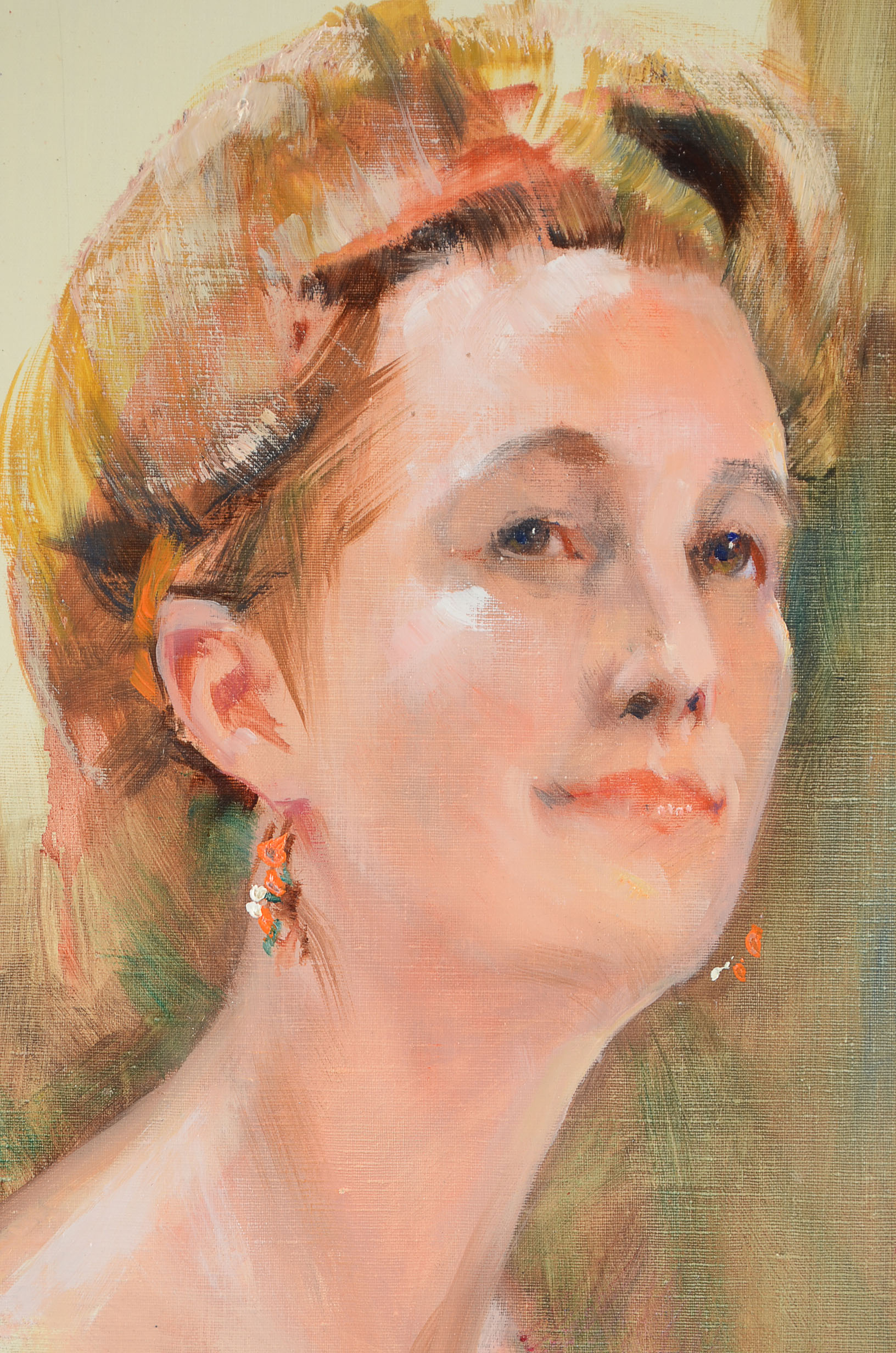 Original Oil on Academy Board by Dr. Wesley Kime