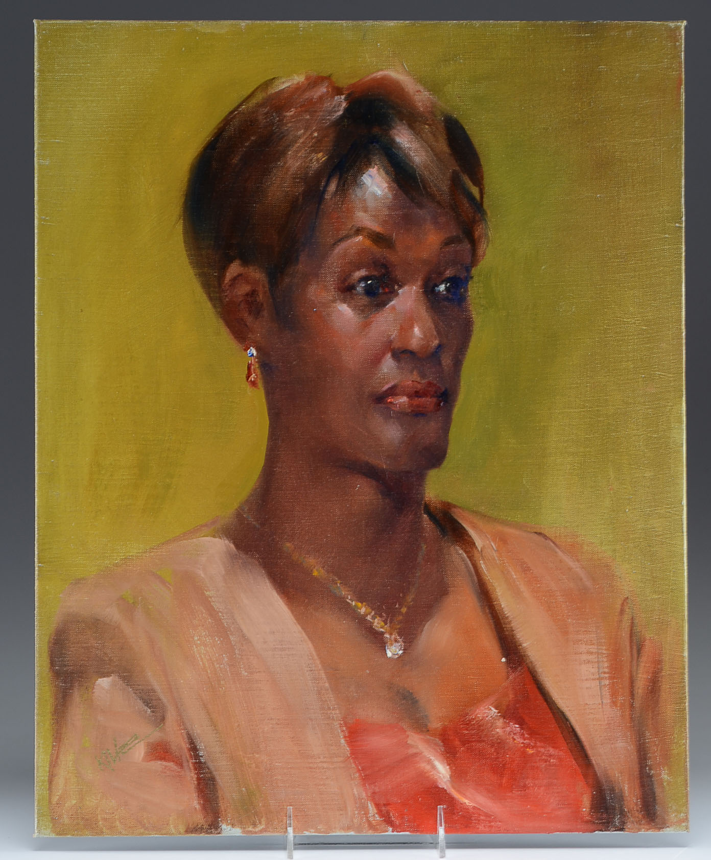 Original Oil on Academy Board by Dr. Wesley Kime