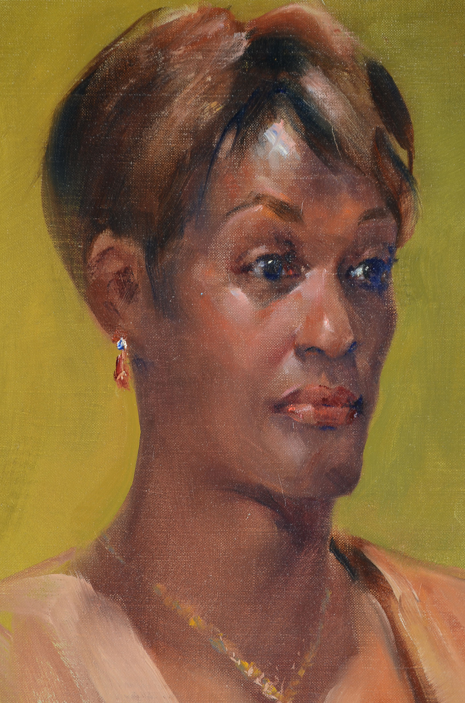 Original Oil on Academy Board by Dr. Wesley Kime