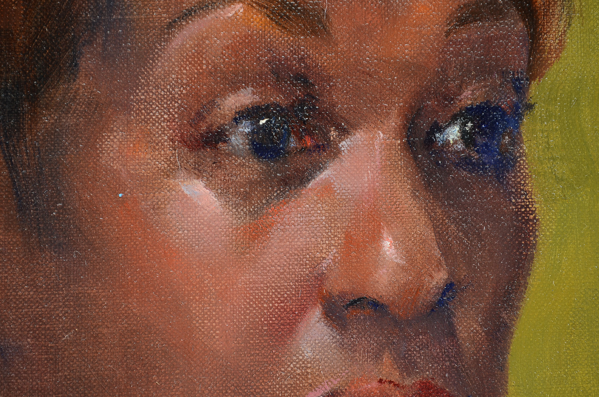 Original Oil on Academy Board by Dr. Wesley Kime