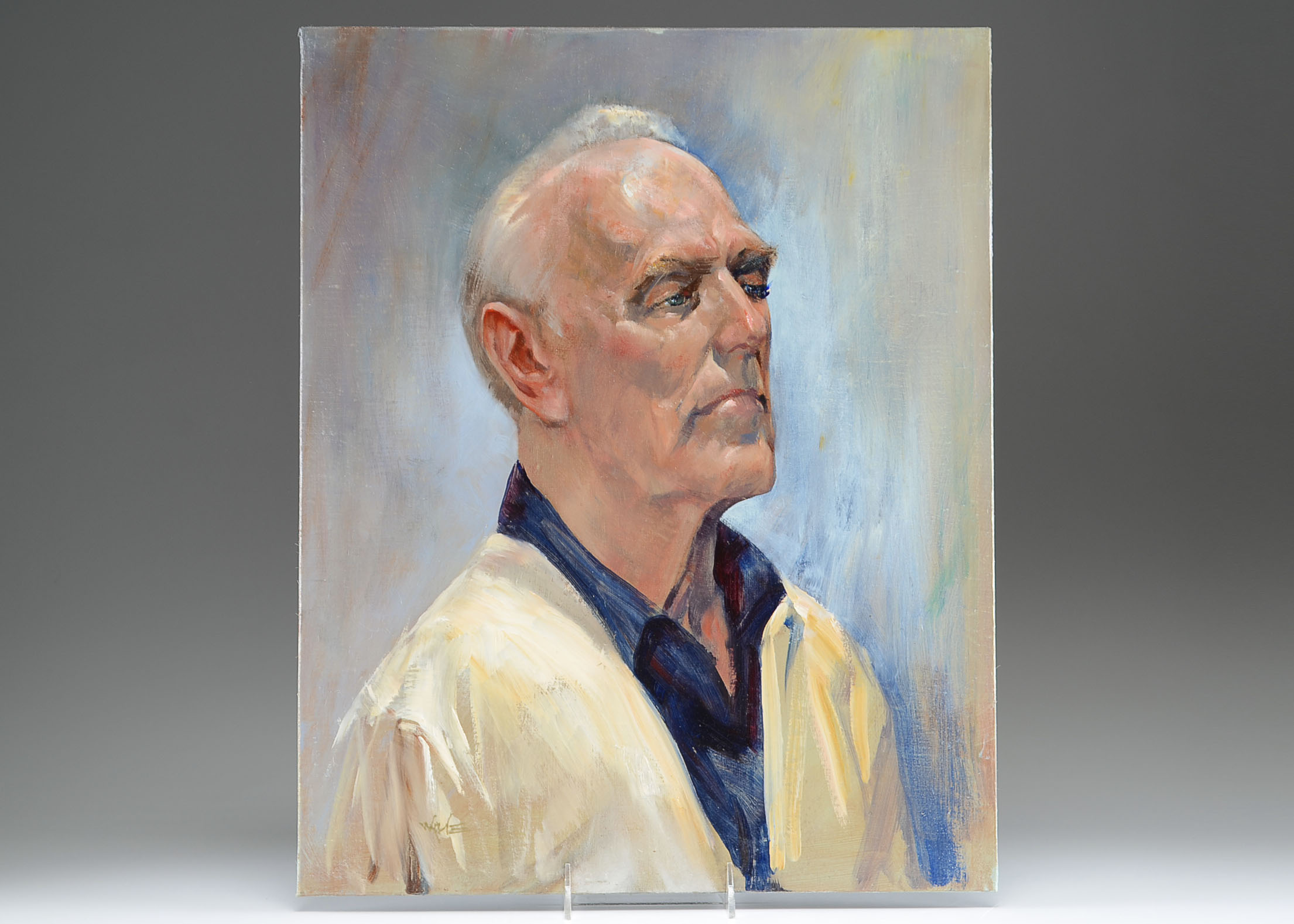 Original Oil on Academy Board by Dr. Wesely Kime