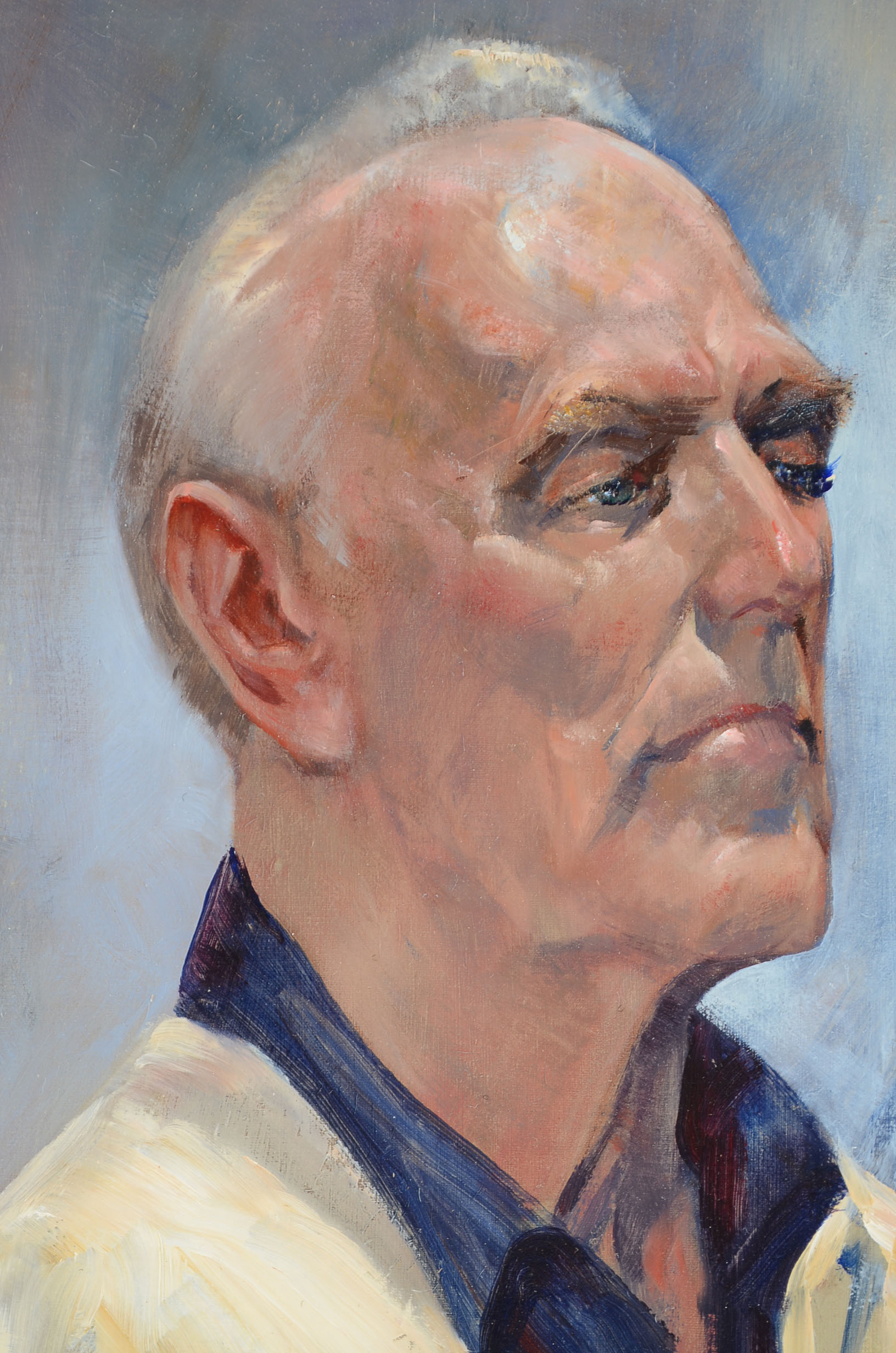 Original Oil on Academy Board by Dr. Wesely Kime