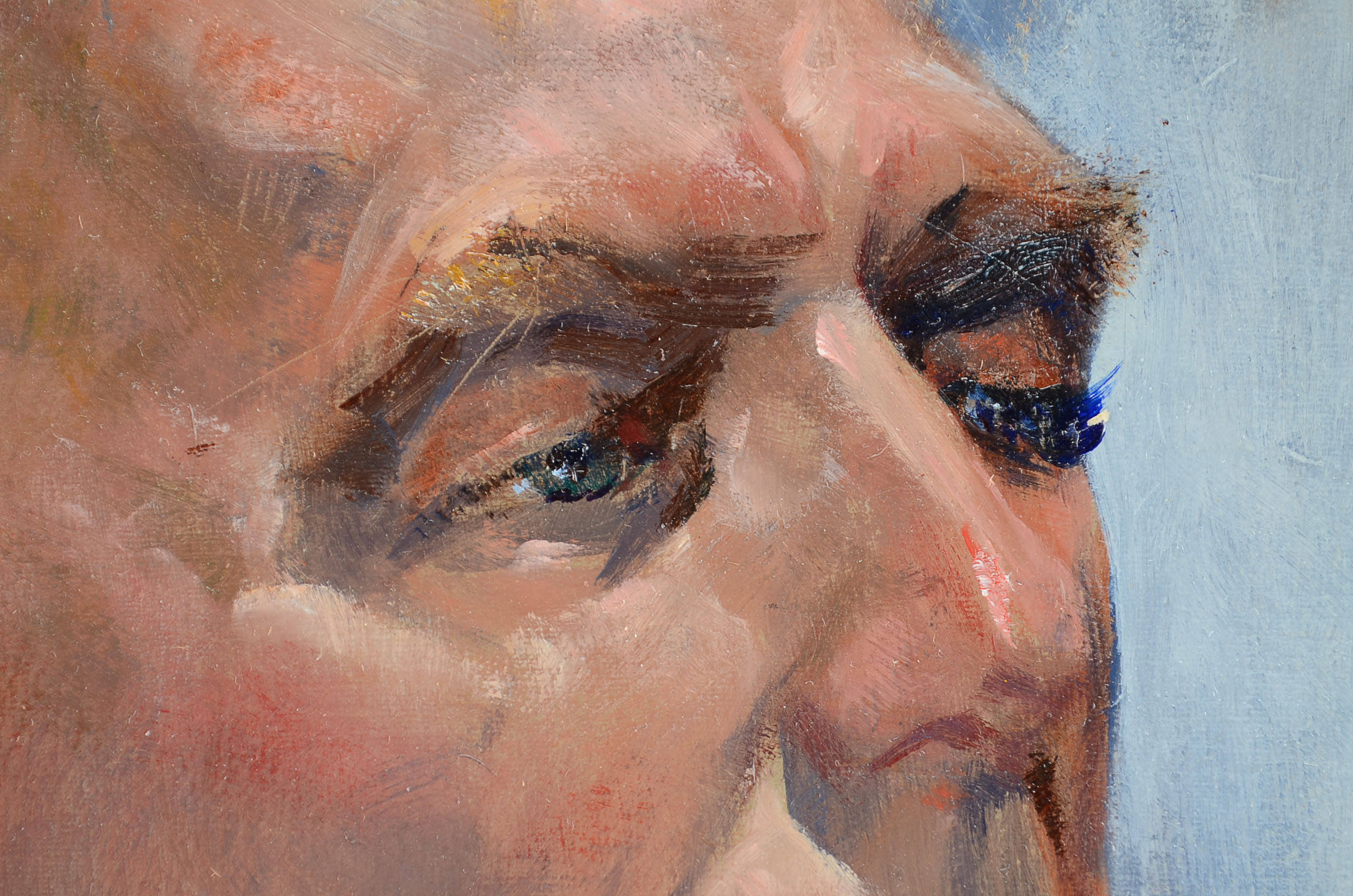 Original Oil on Academy Board by Dr. Wesely Kime