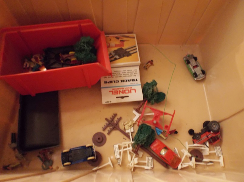 Vintage Train Cars and Accessories 