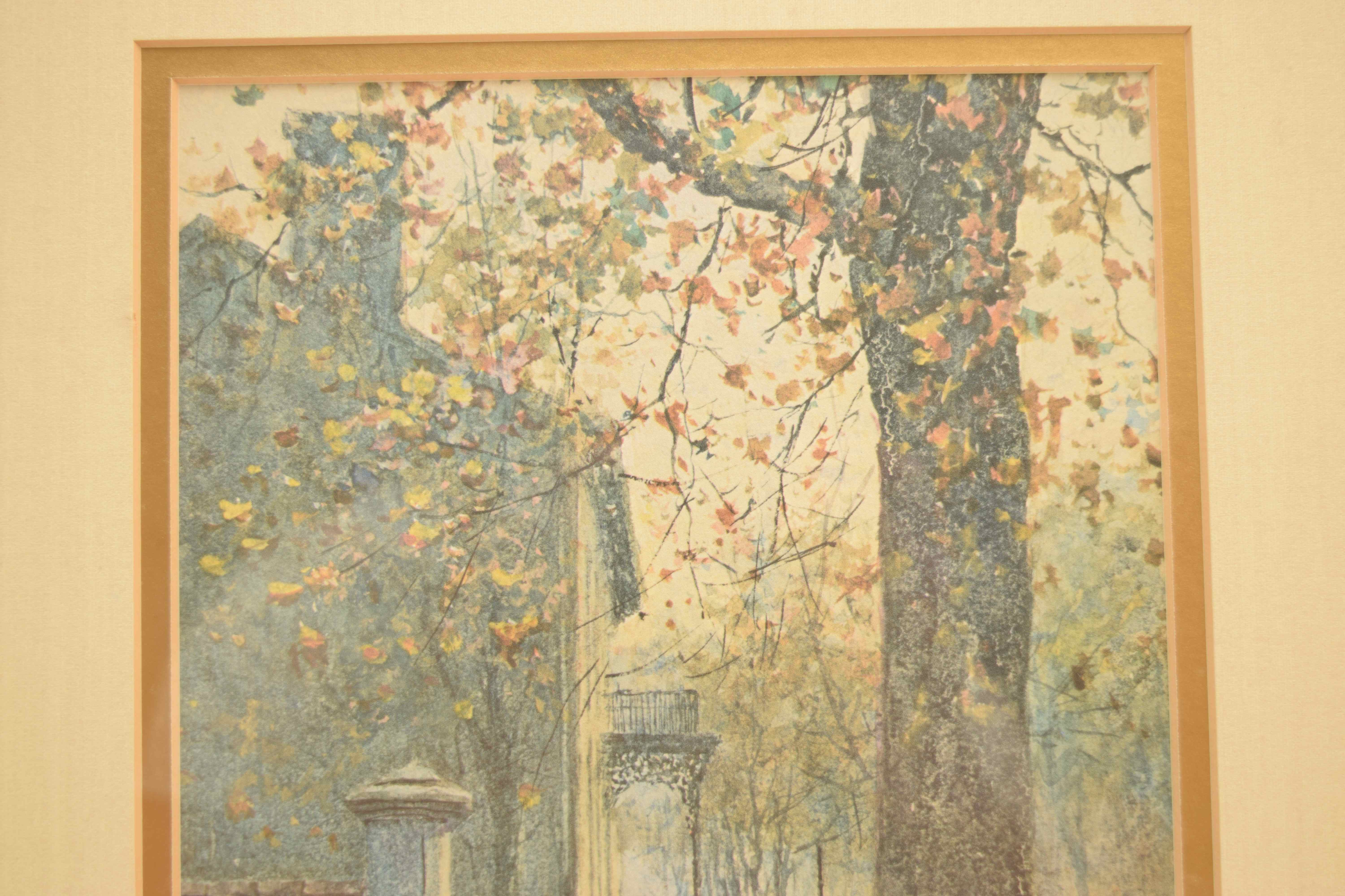 Paul Sawyier "Vest Lindsey House" & "Wapping Street View" Prints