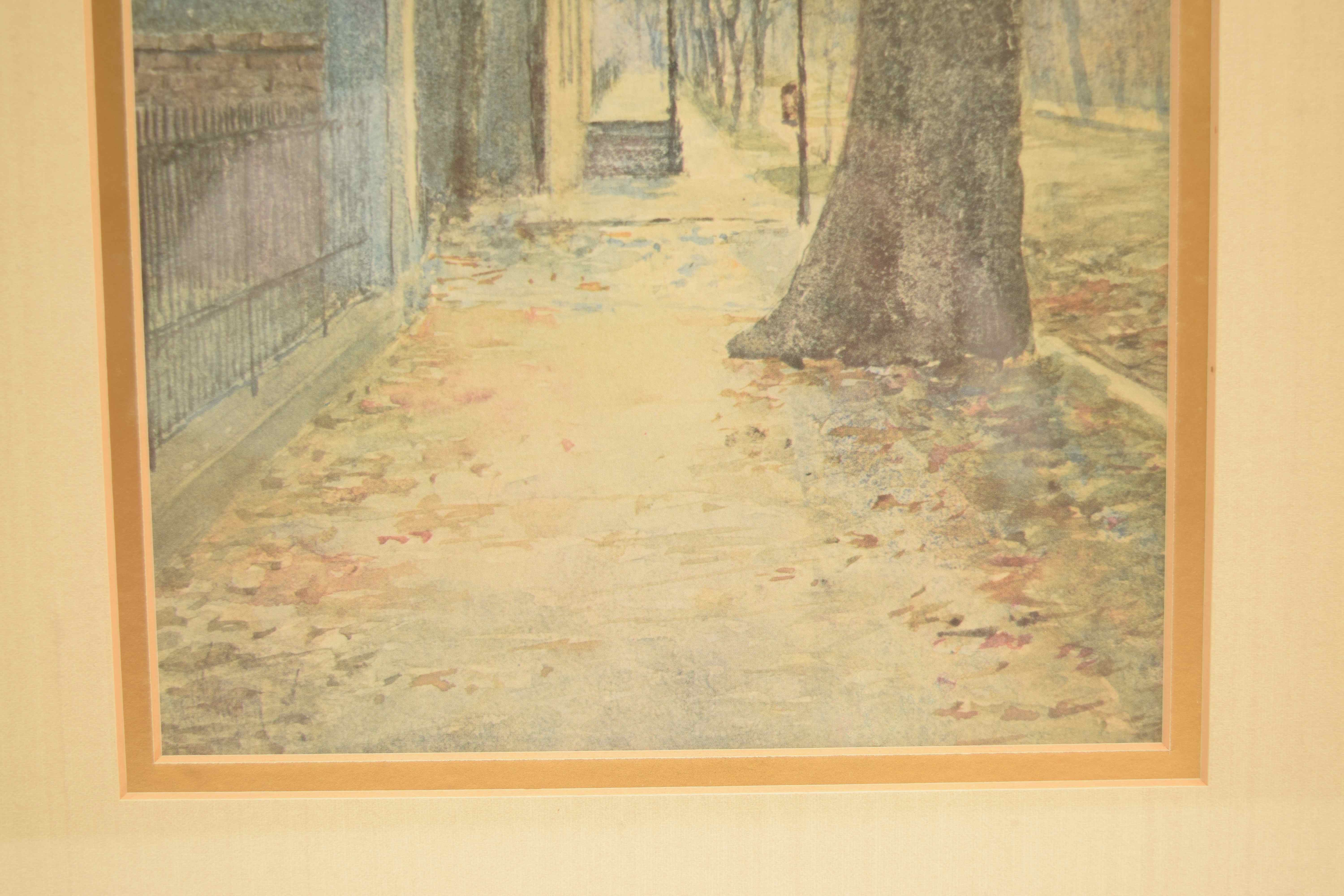 Paul Sawyier "Vest Lindsey House" & "Wapping Street View" Prints