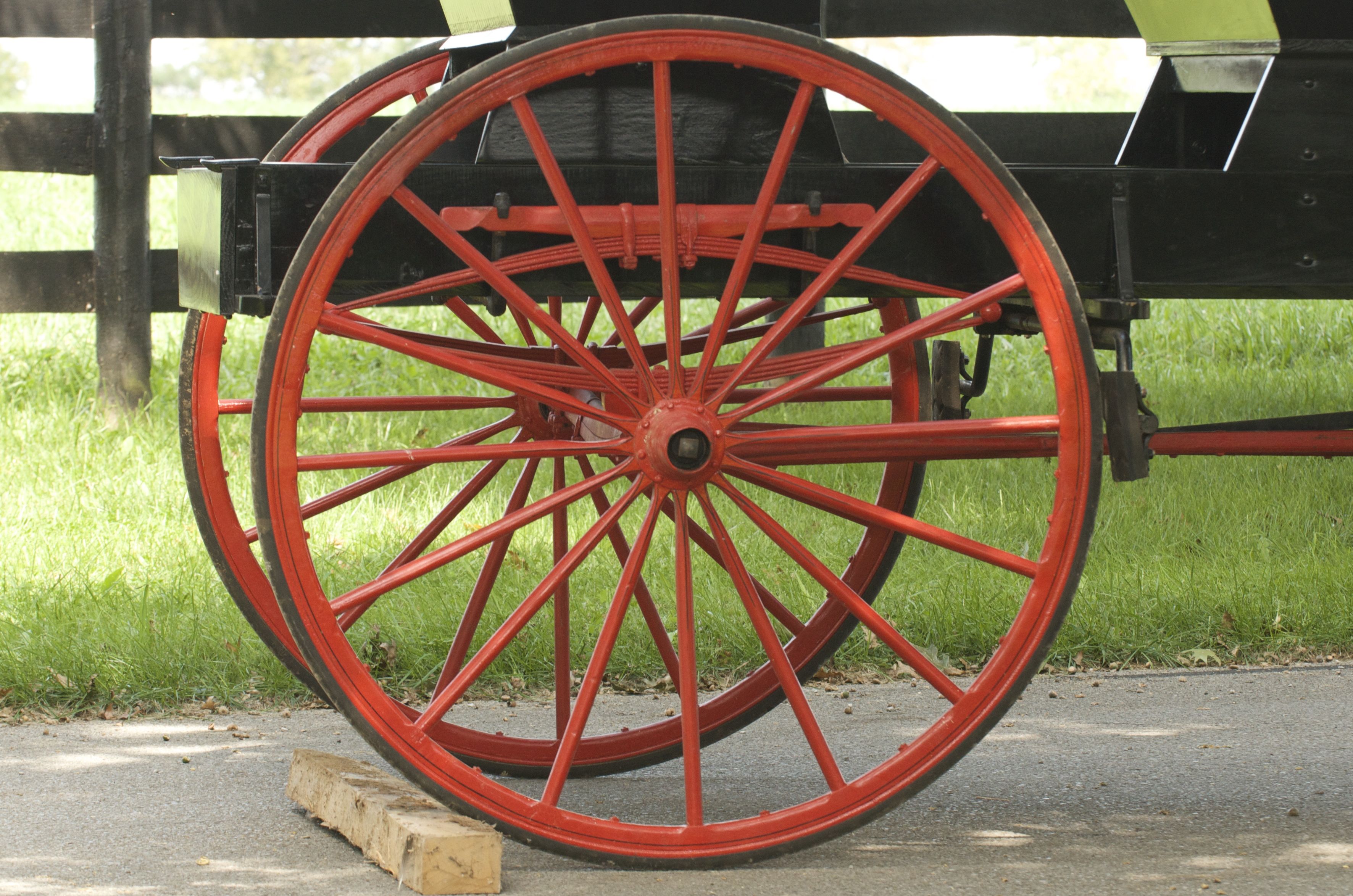 Antique Buckboard Horse Drawn Wagon