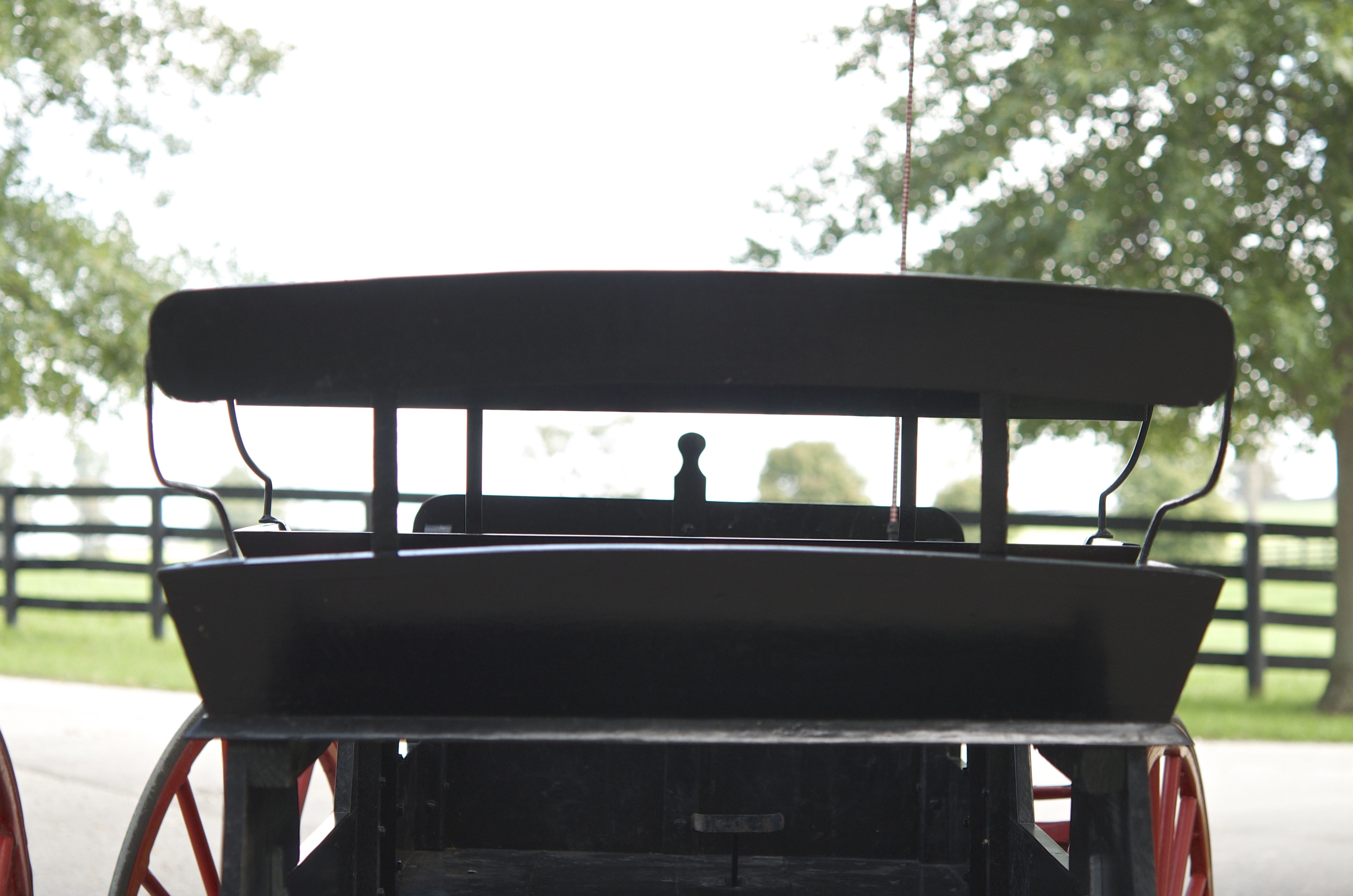 Antique Buckboard Horse Drawn Wagon