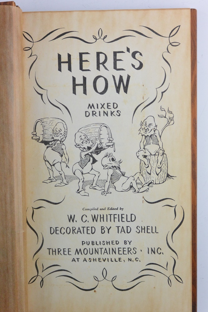 Wonderful Vintage 1940's Cocktail Recipe Books