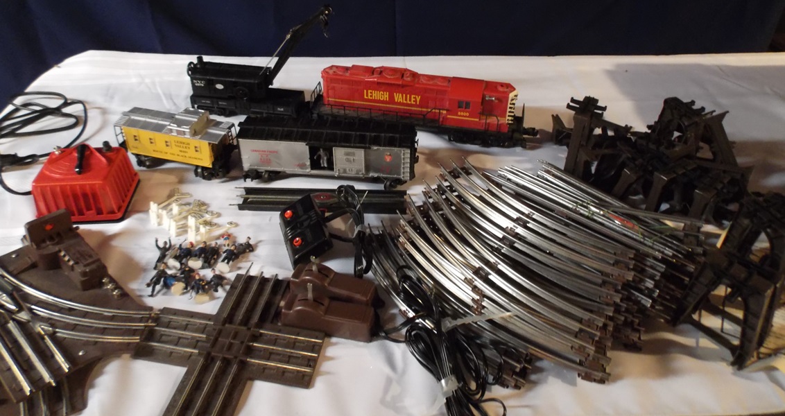 Assortment of Vintage Lionel Trains and Accessories 