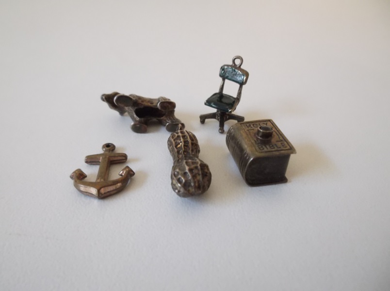 Collection of Five Vintage Charms 