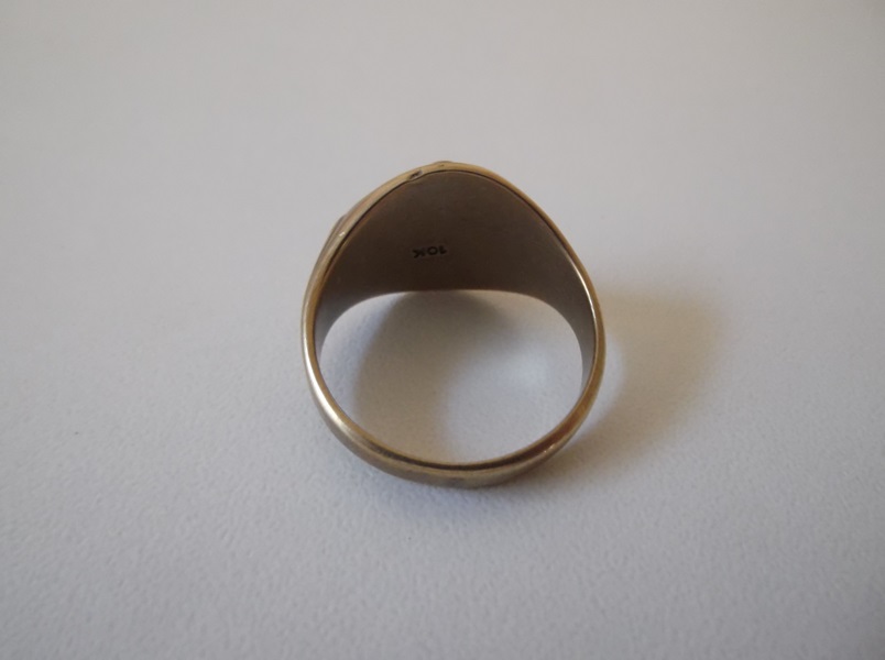 10K Yellow Gold Masonic Ring