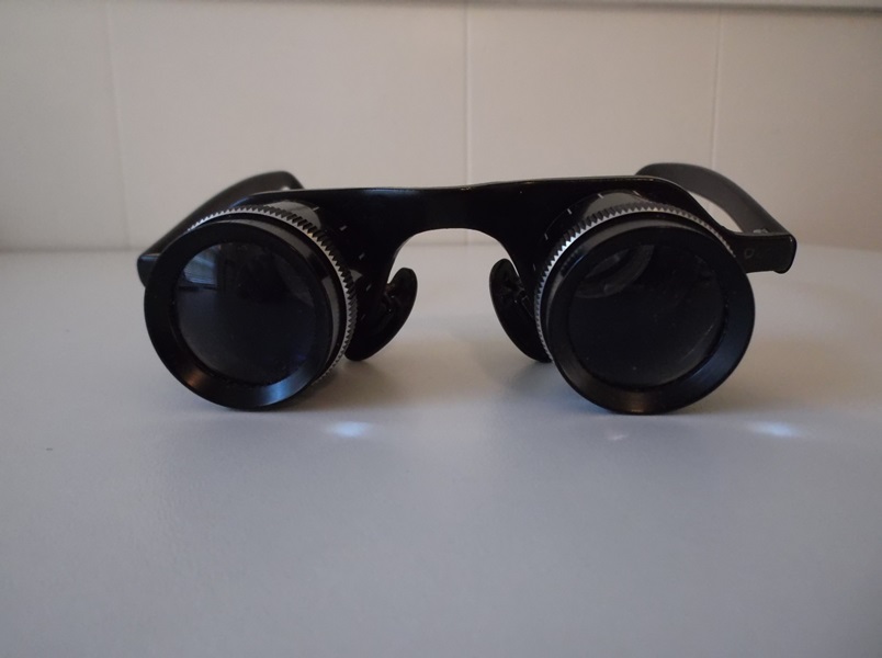 Vintage Bausch & Lomb Selsi 2.5X Binocular Sport Glasses