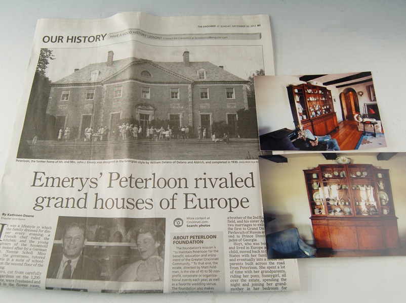 Emery Estate China Cabinet in George III Style (Circa 1800s)