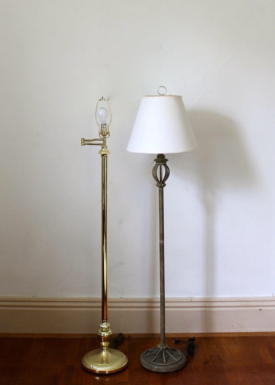 Two Floor Lamps