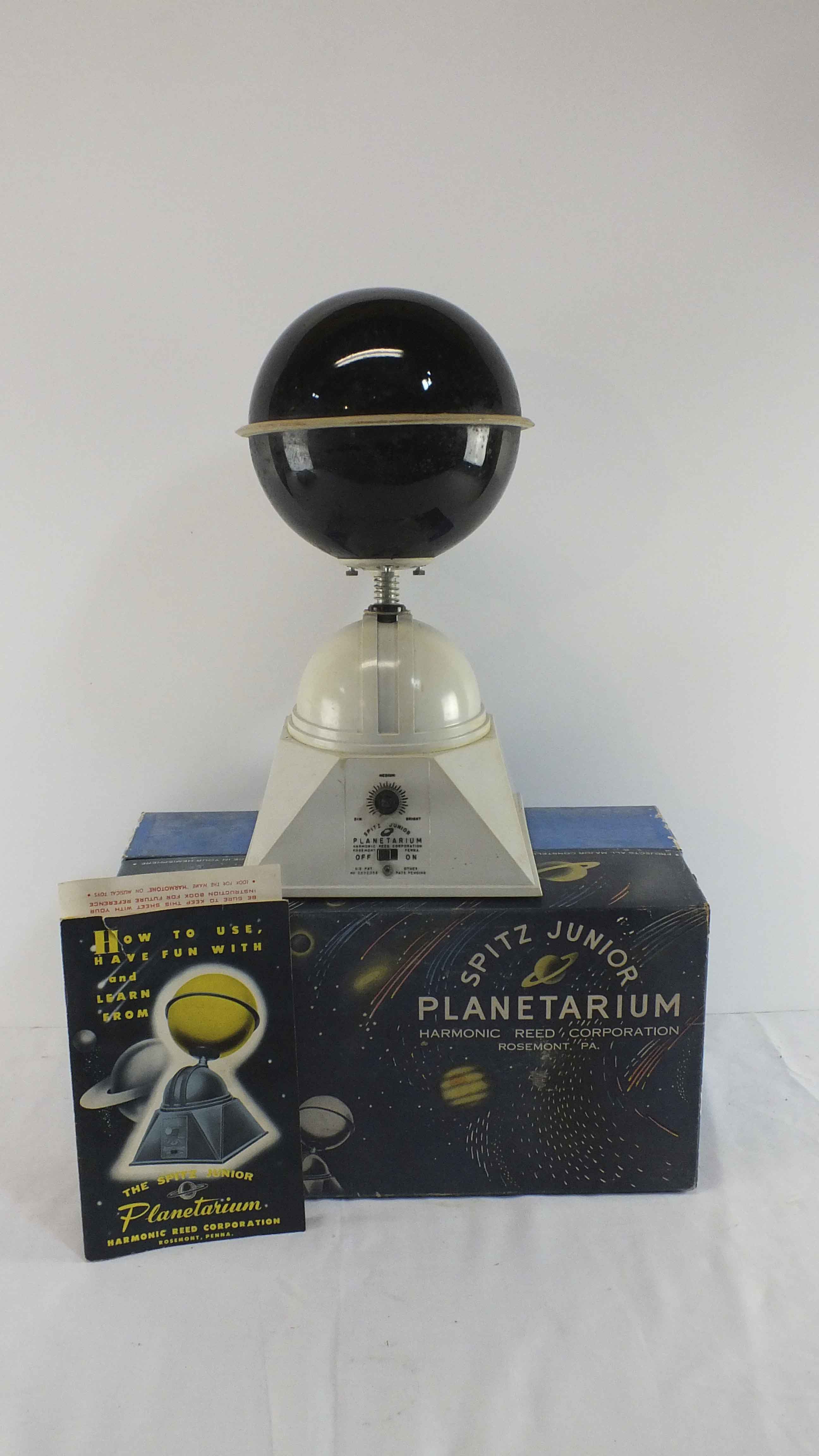 Spitz Junior Planetarium with Box, circa 1960's