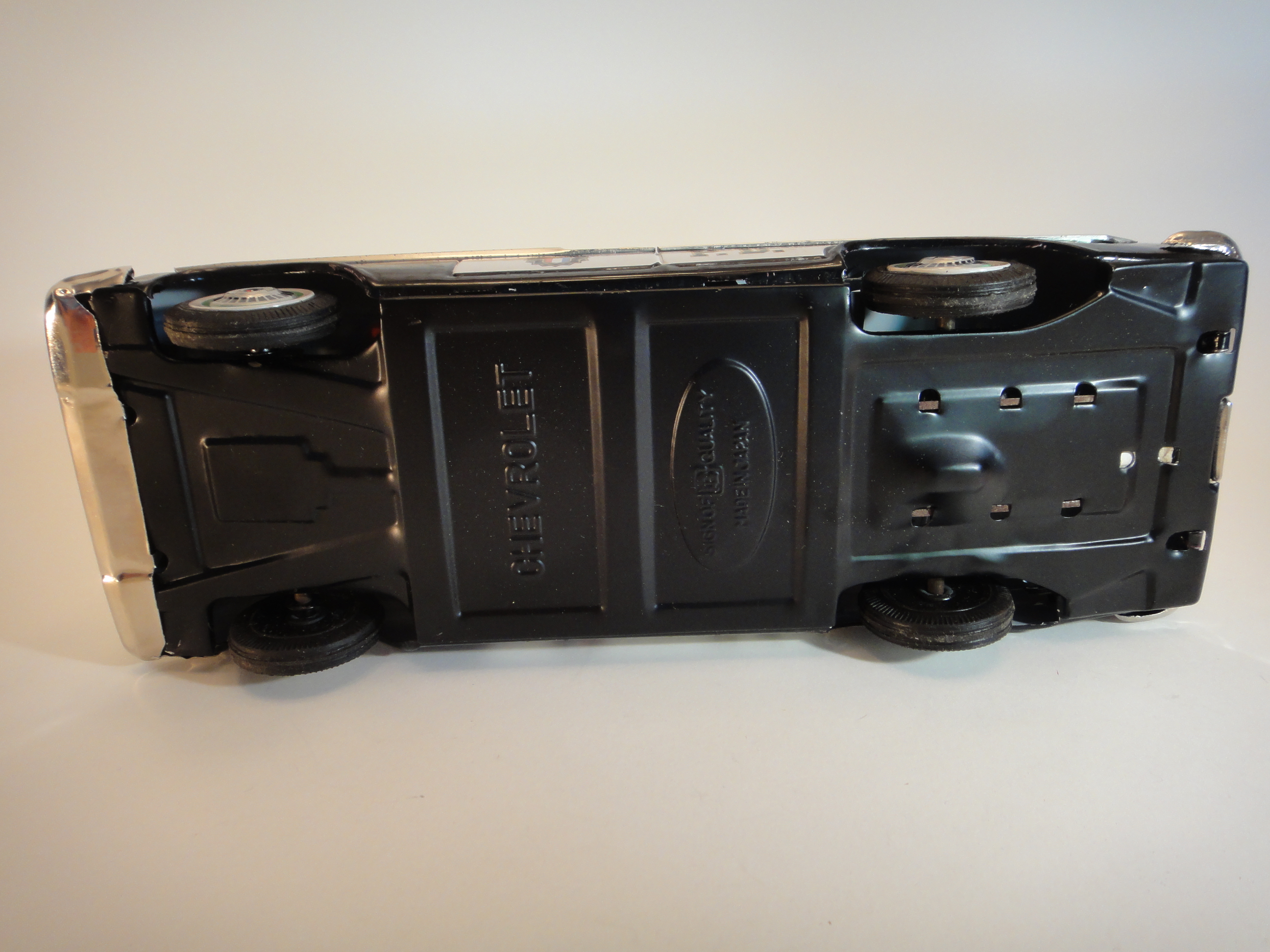 Vintage 1960s Chevrolet Friction #861 Impala Police Car By Bandi