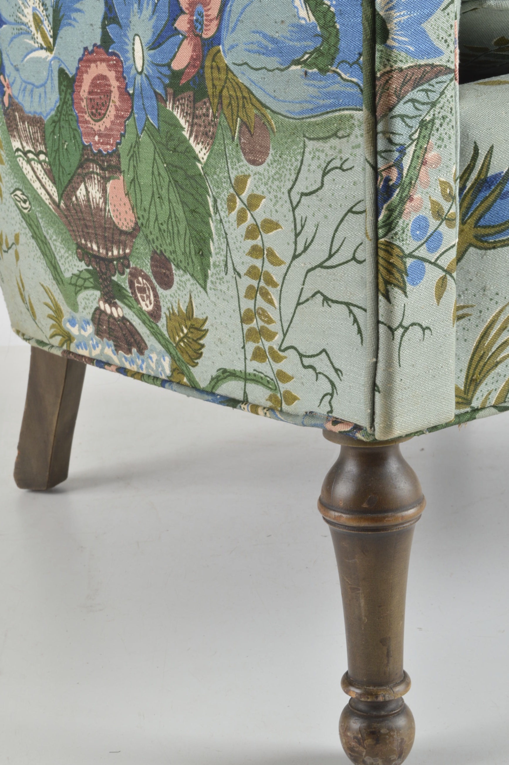 Vintage Upholstered Arm Chair