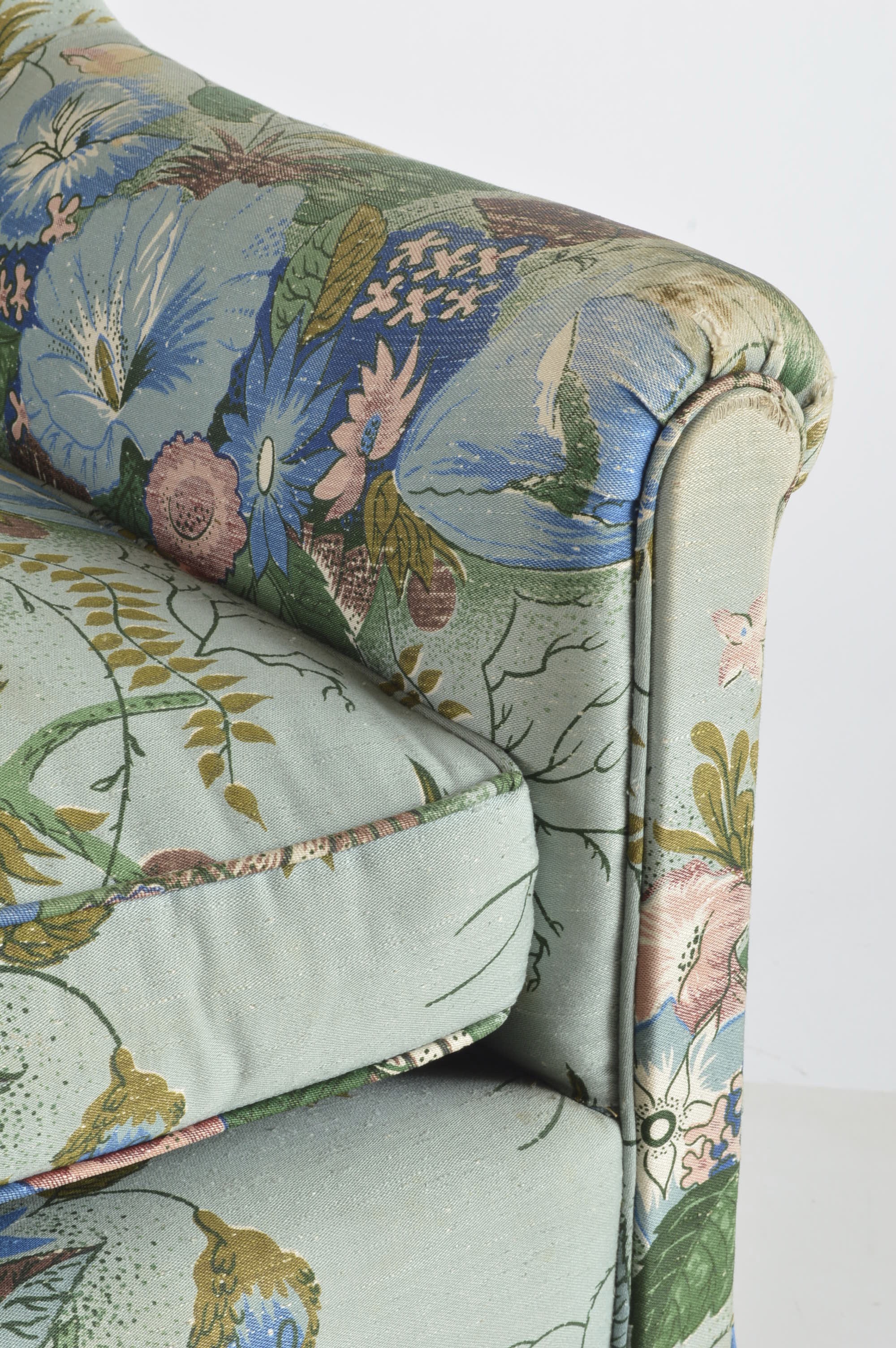 Vintage Upholstered Arm Chair