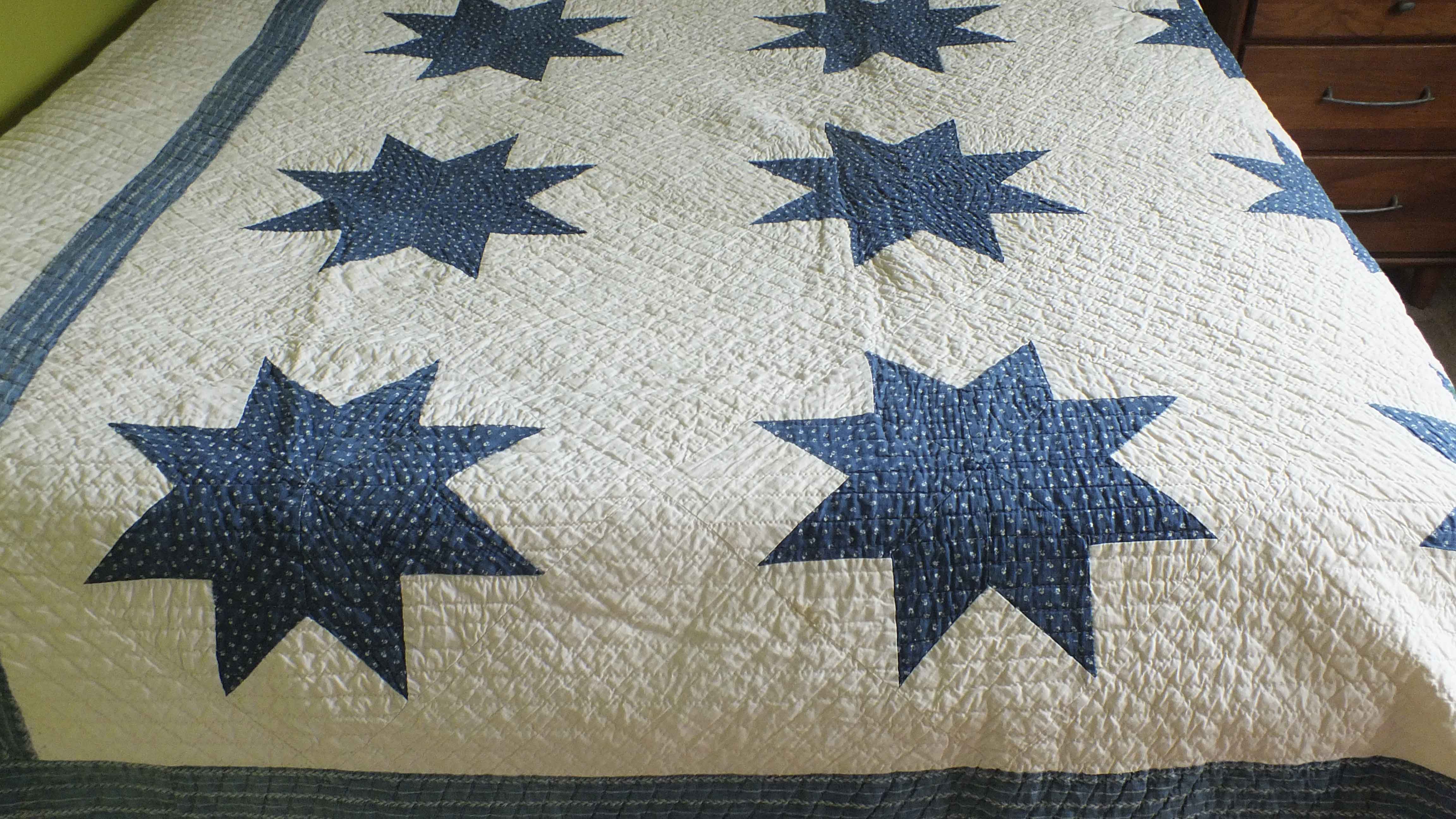 Hand Crafted Ohio Star Quilt