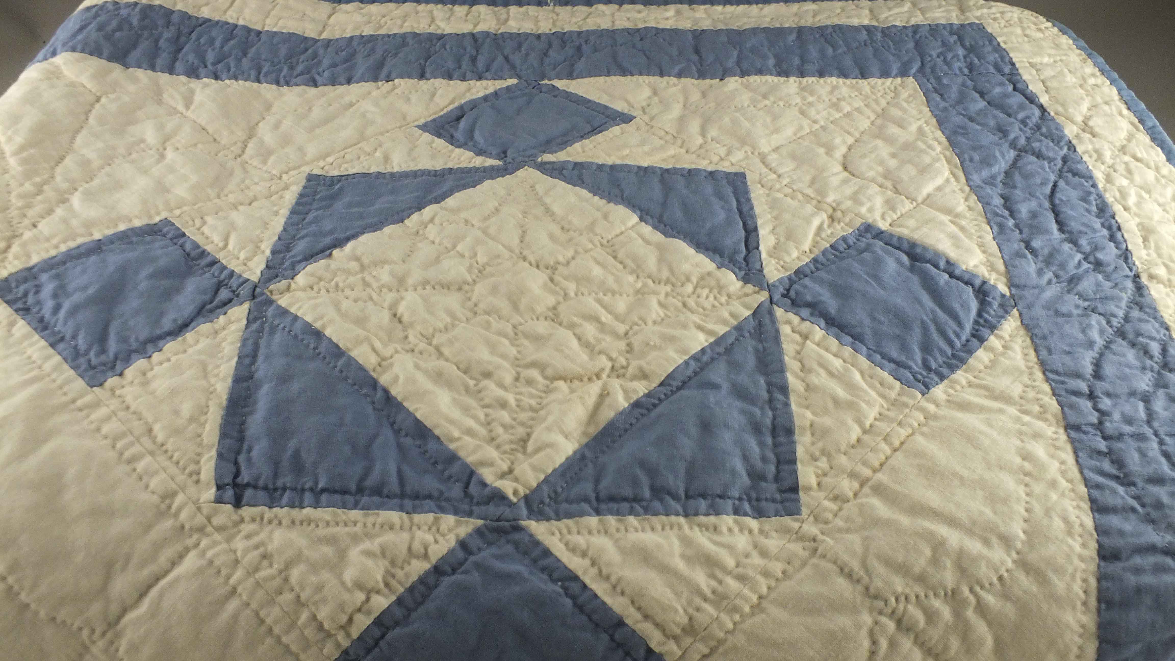 Hand Crafted Diamond Quilt