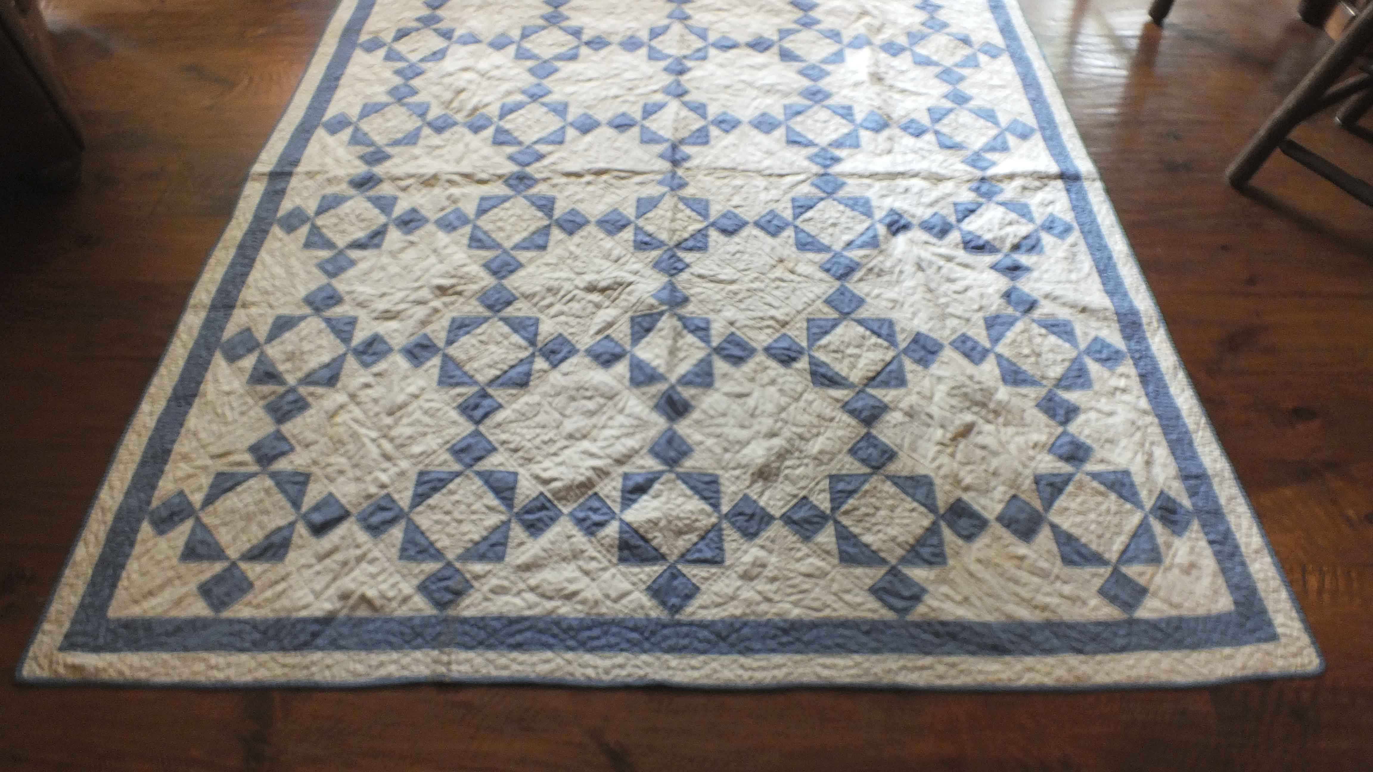 Hand Crafted Diamond Quilt