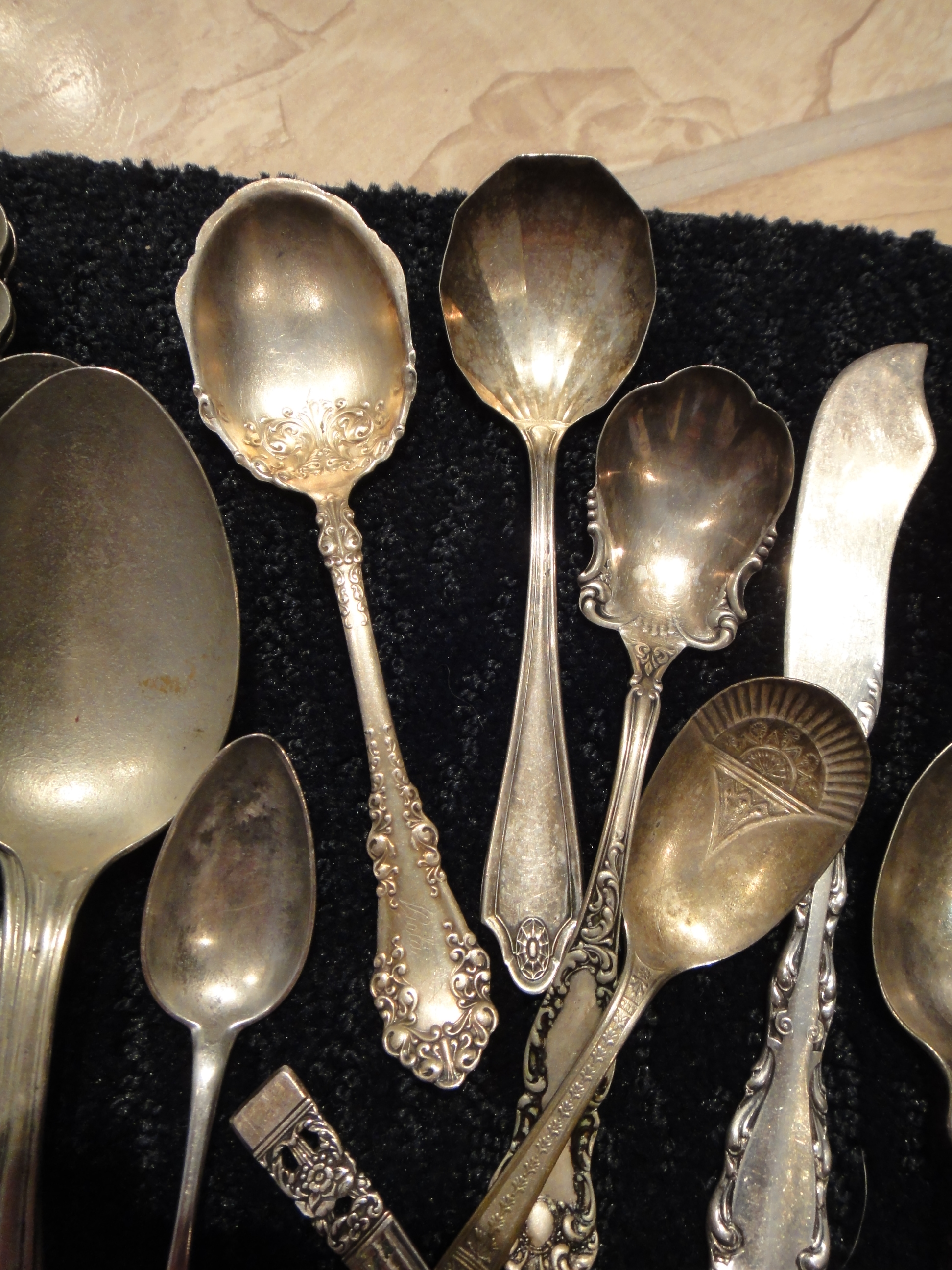 91 Pieces Antique & Vintage Silver Plated Flatware