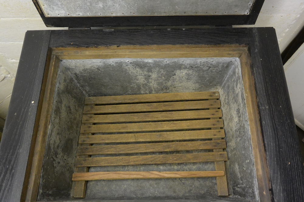 Antique c.1890 Wooden Ice Box