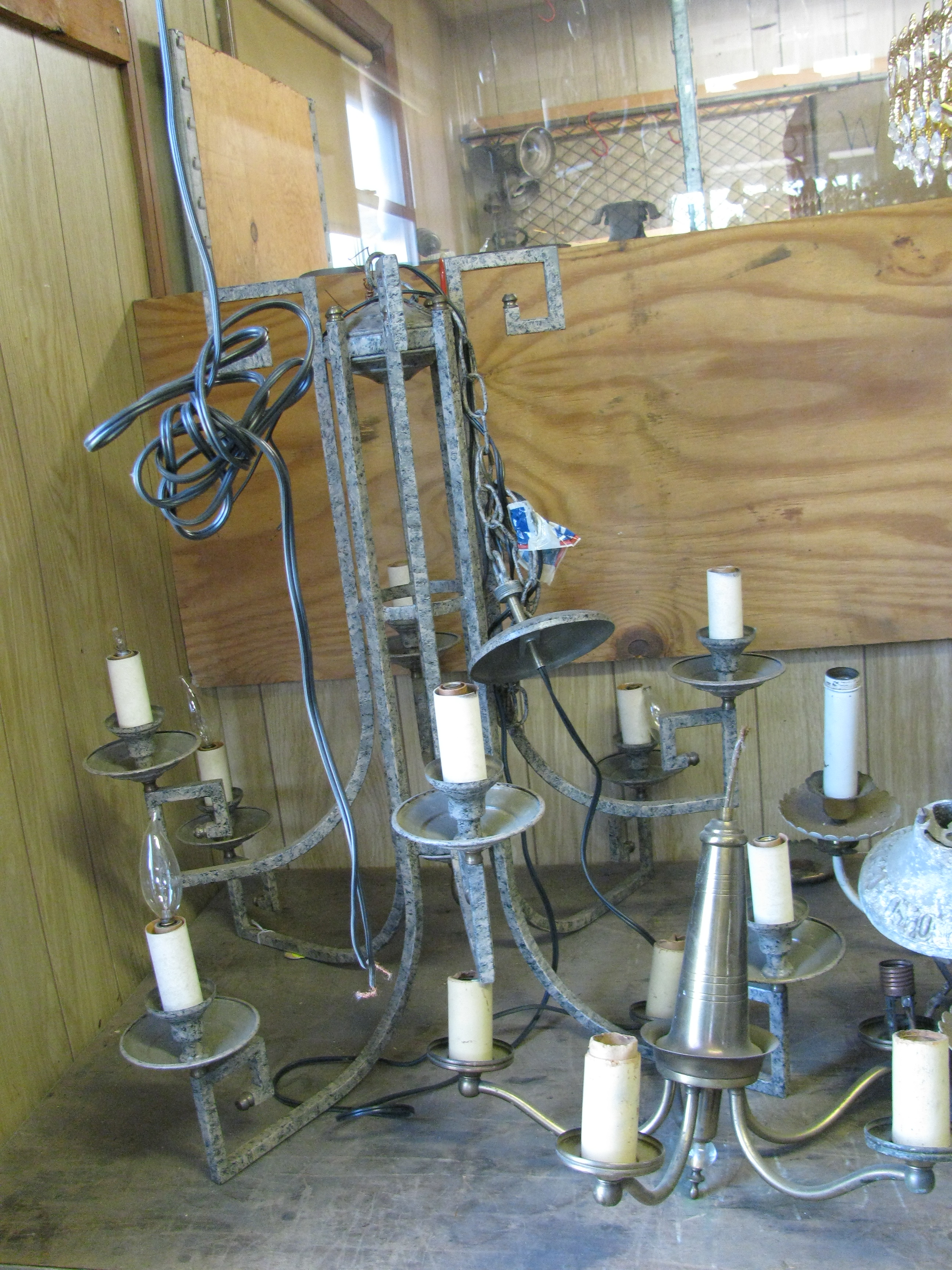 Project Lighting Lot of Hanging Fixtures and Chandeliers