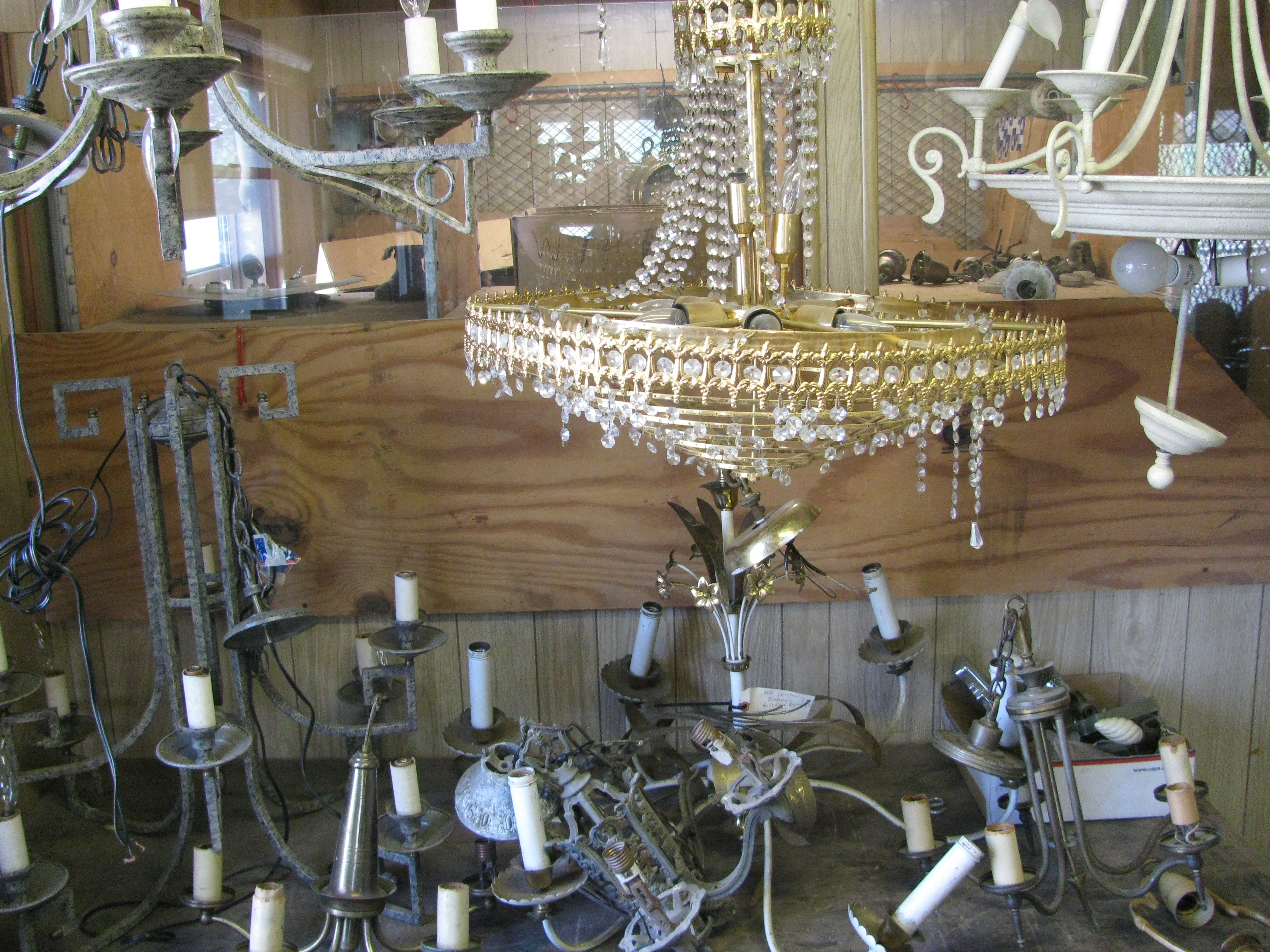 Project Lighting Lot of Hanging Fixtures and Chandeliers