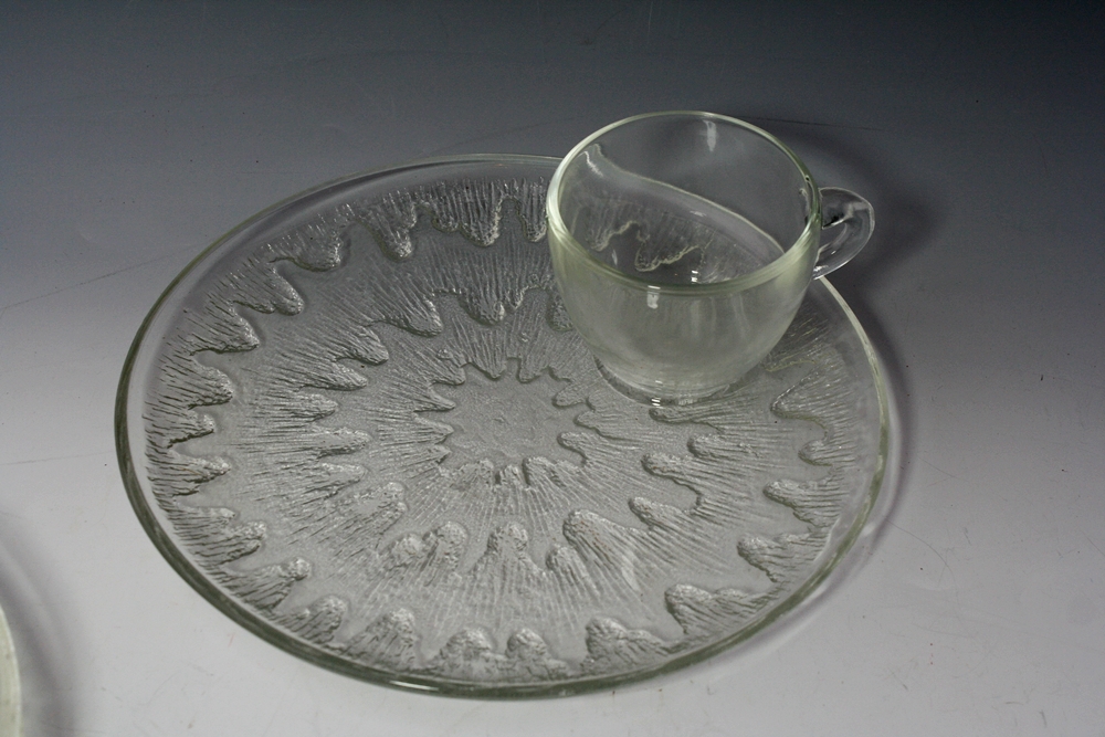 Vintage Coffee Cup and Tray Sets 