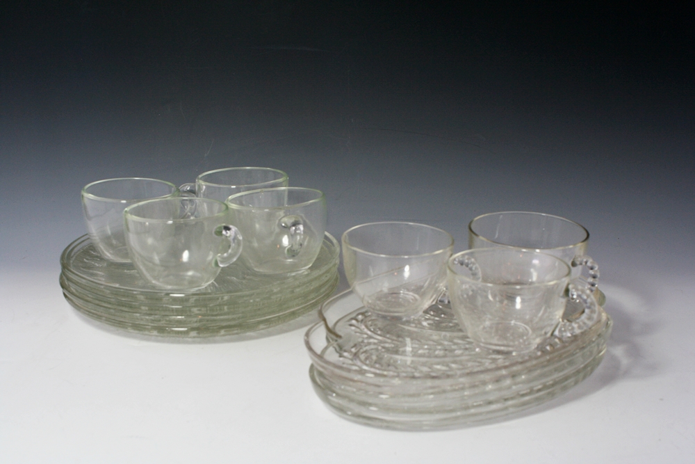Vintage Coffee Cup and Tray Sets 