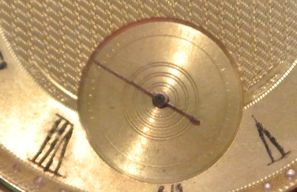18K Moulinier Geneva Mechanical Pocket Watch With Winding Keys