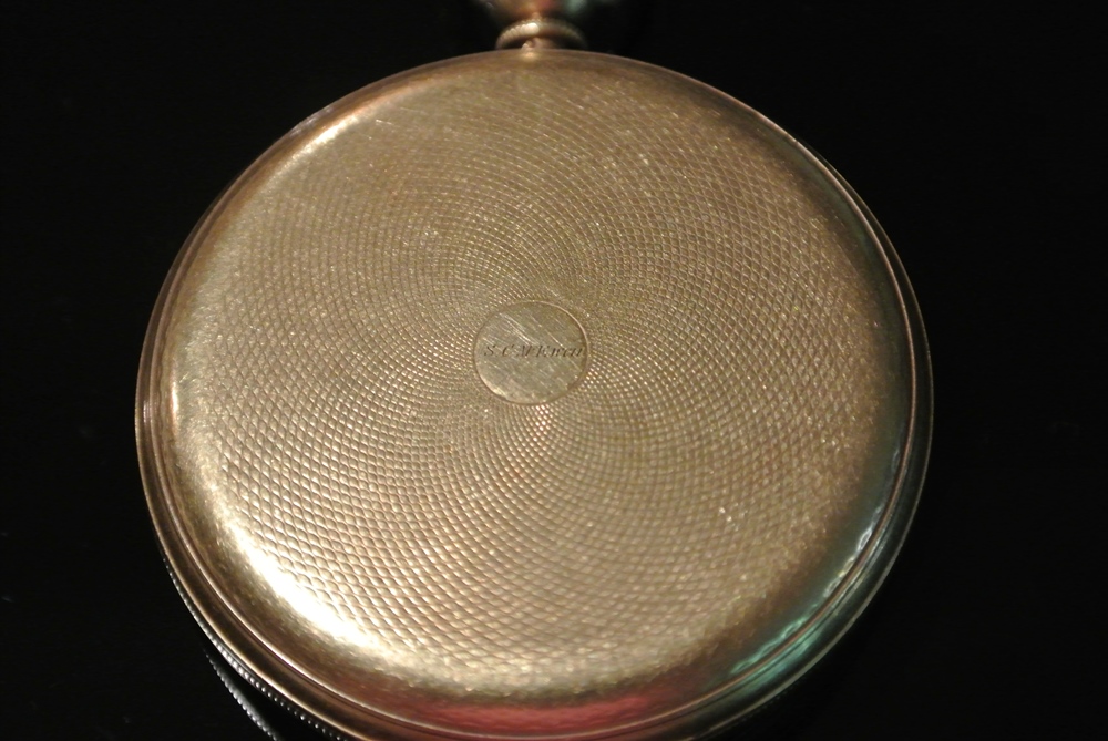 18K Moulinier Geneva Mechanical Pocket Watch With Winding Keys