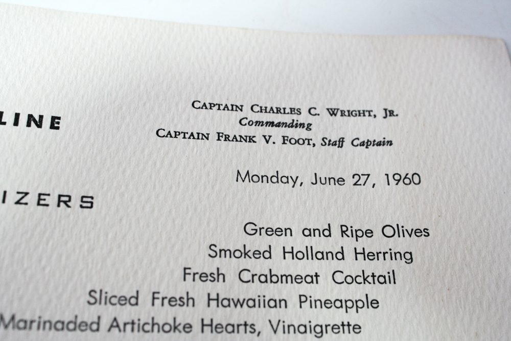 Vintage Cincinnati Restaurant Menus 