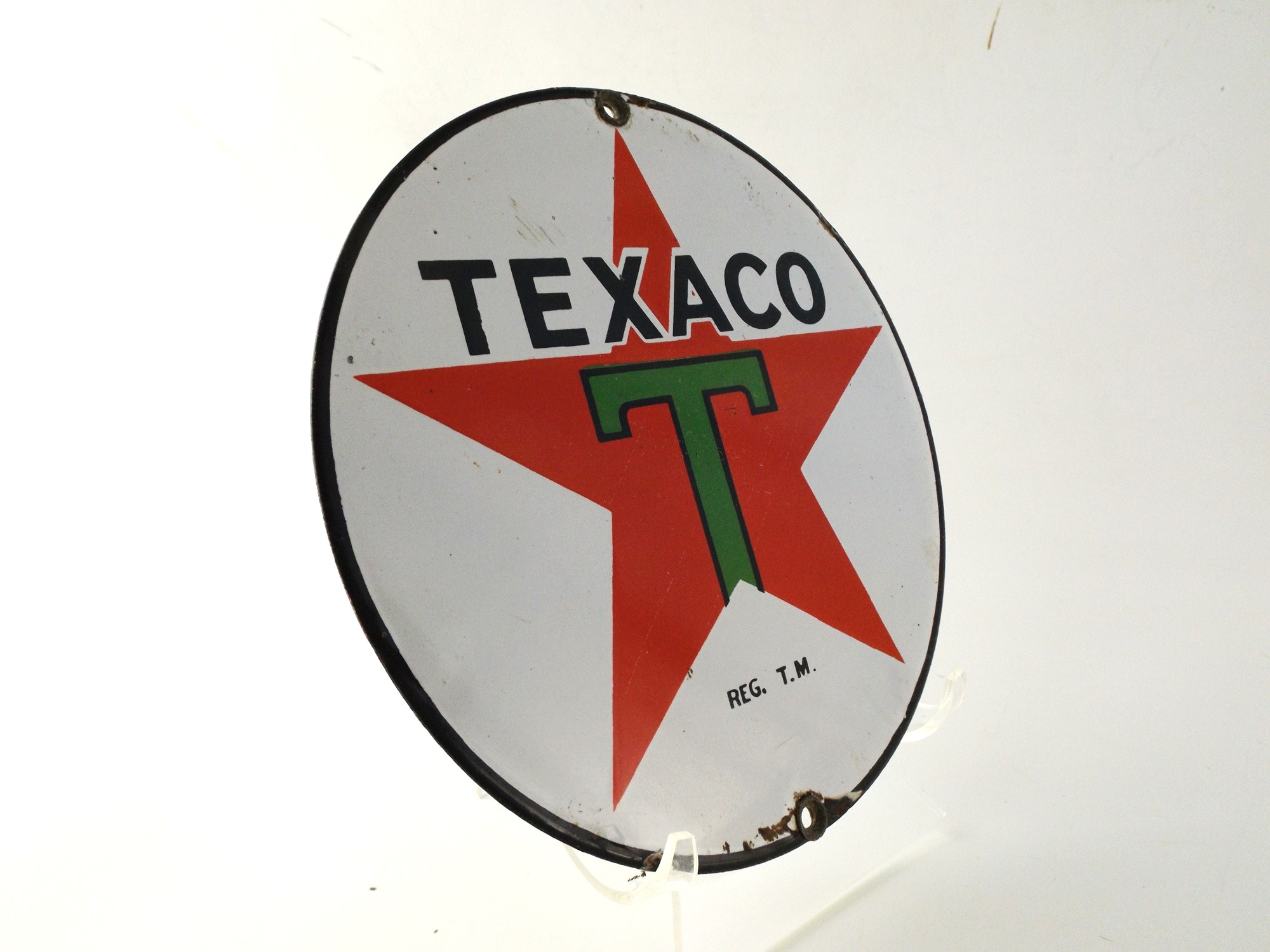 Vintage Texaco Porcelain  Sign