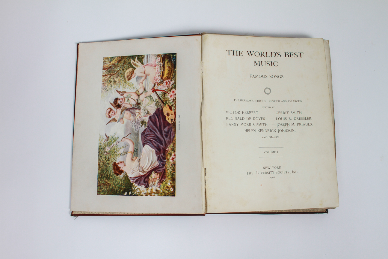 "The World's Best Music" Antique Collection of Sheet Music