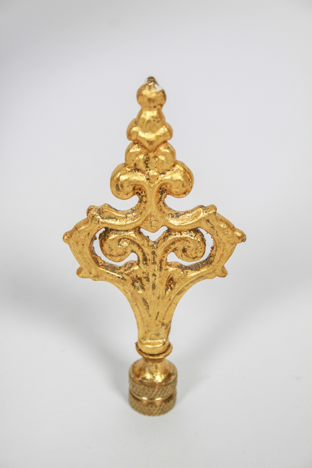 Vintage Porcelain Frederick Cooper Lamp with Flower Accents