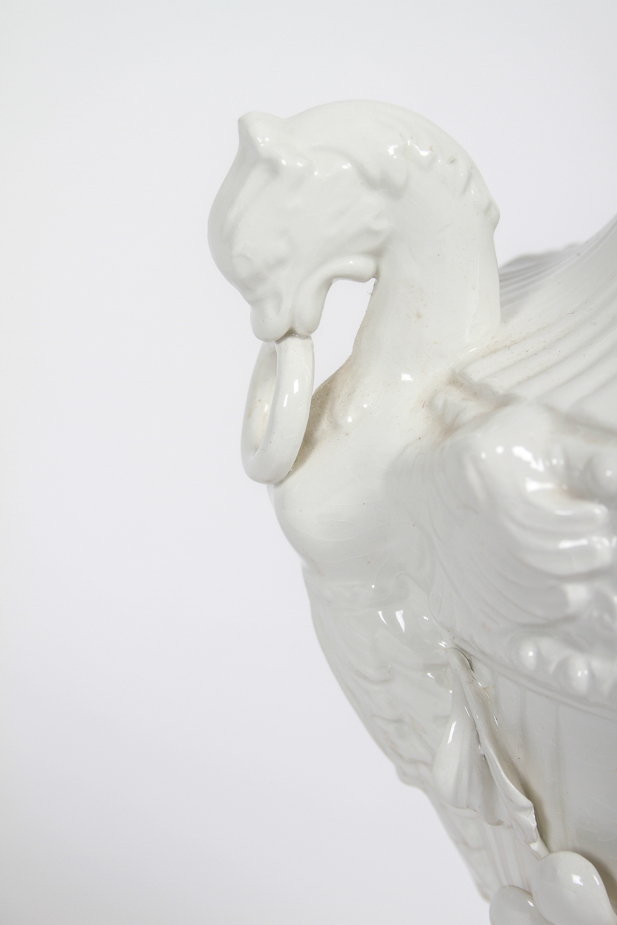 Vintage Porcelain Frederick Cooper Lamp with Flower Accents