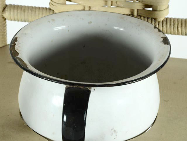 Vintage Wood Potty Trainer