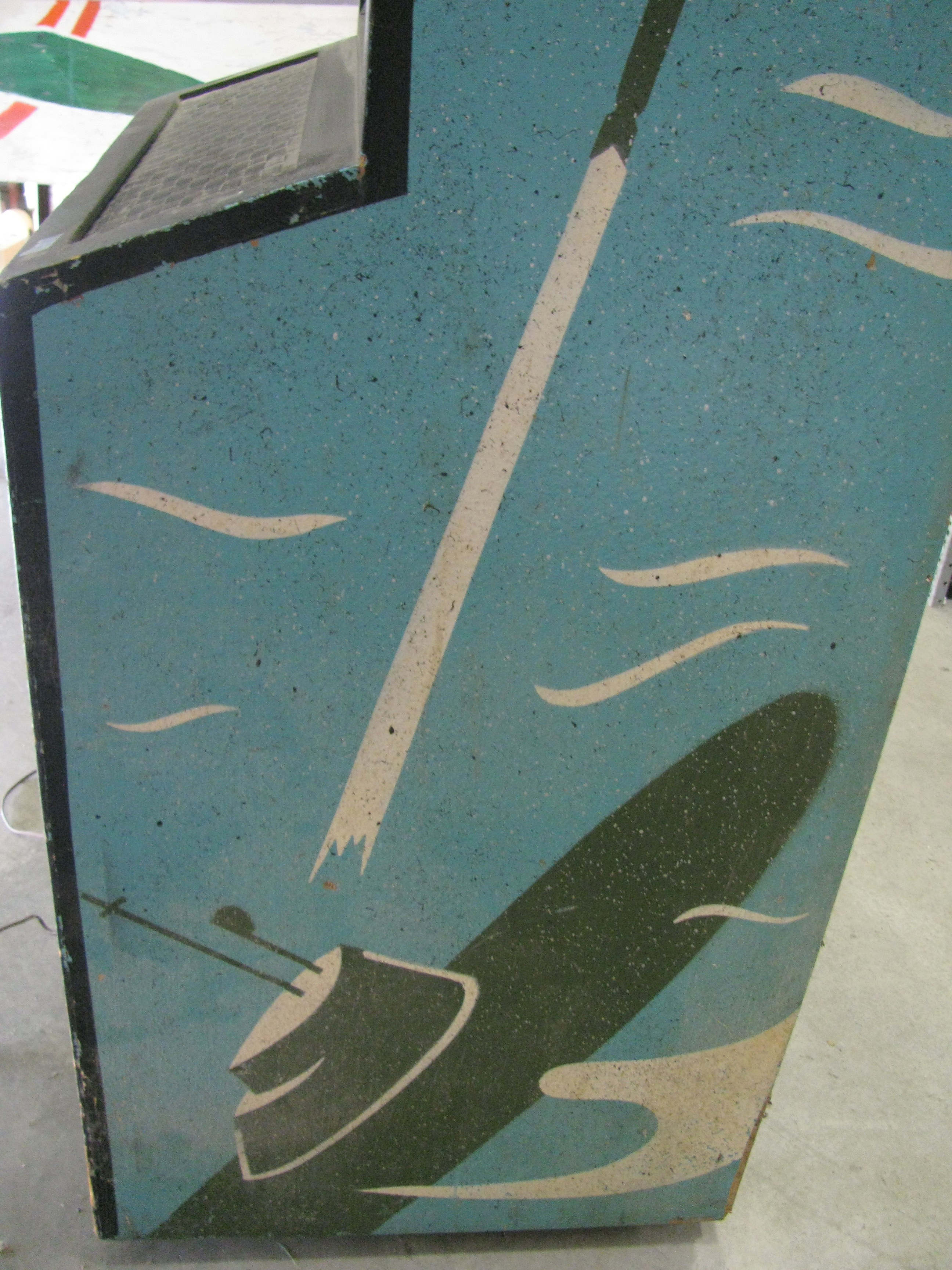 Vintage Midway Sea Raider Coin-Operated Game