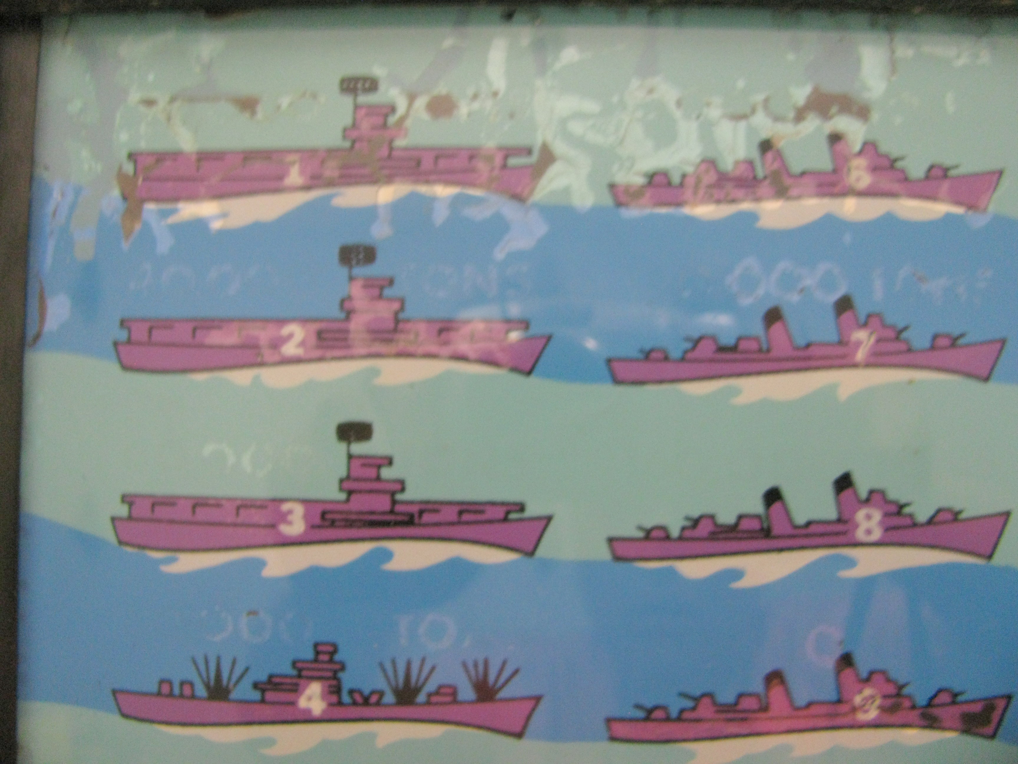 Vintage Midway Sea Raider Coin-Operated Game