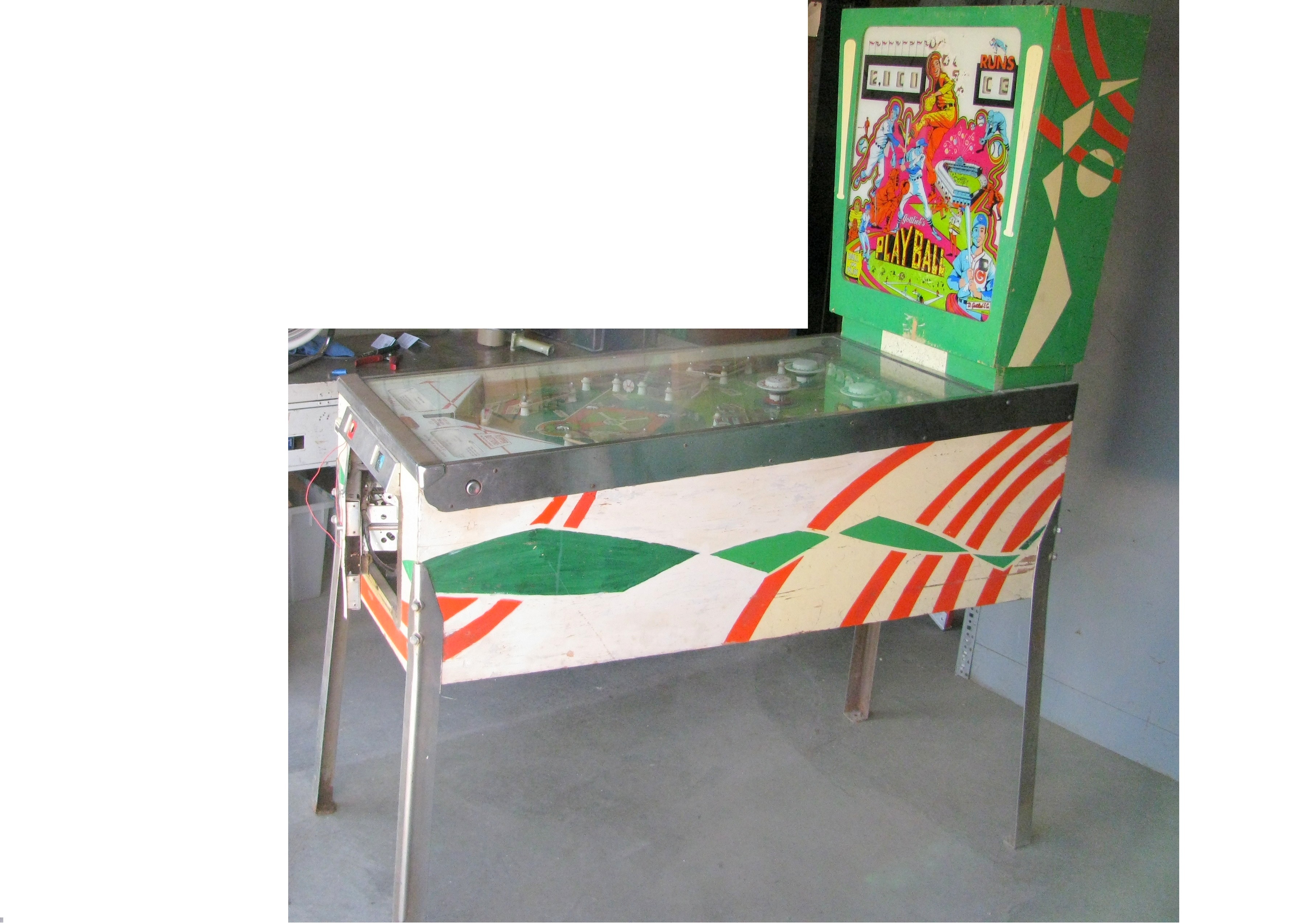 1971 Gottlieb Playball Pinball Machine