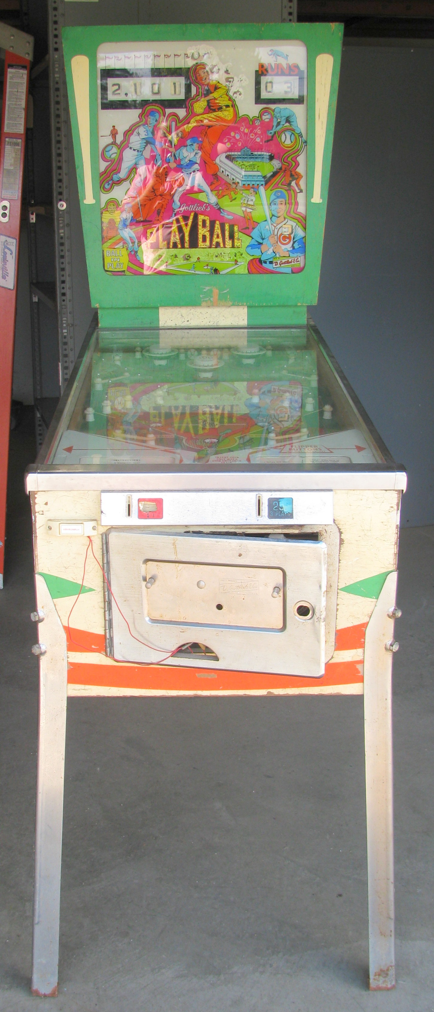 1971 Gottlieb Playball Pinball Machine