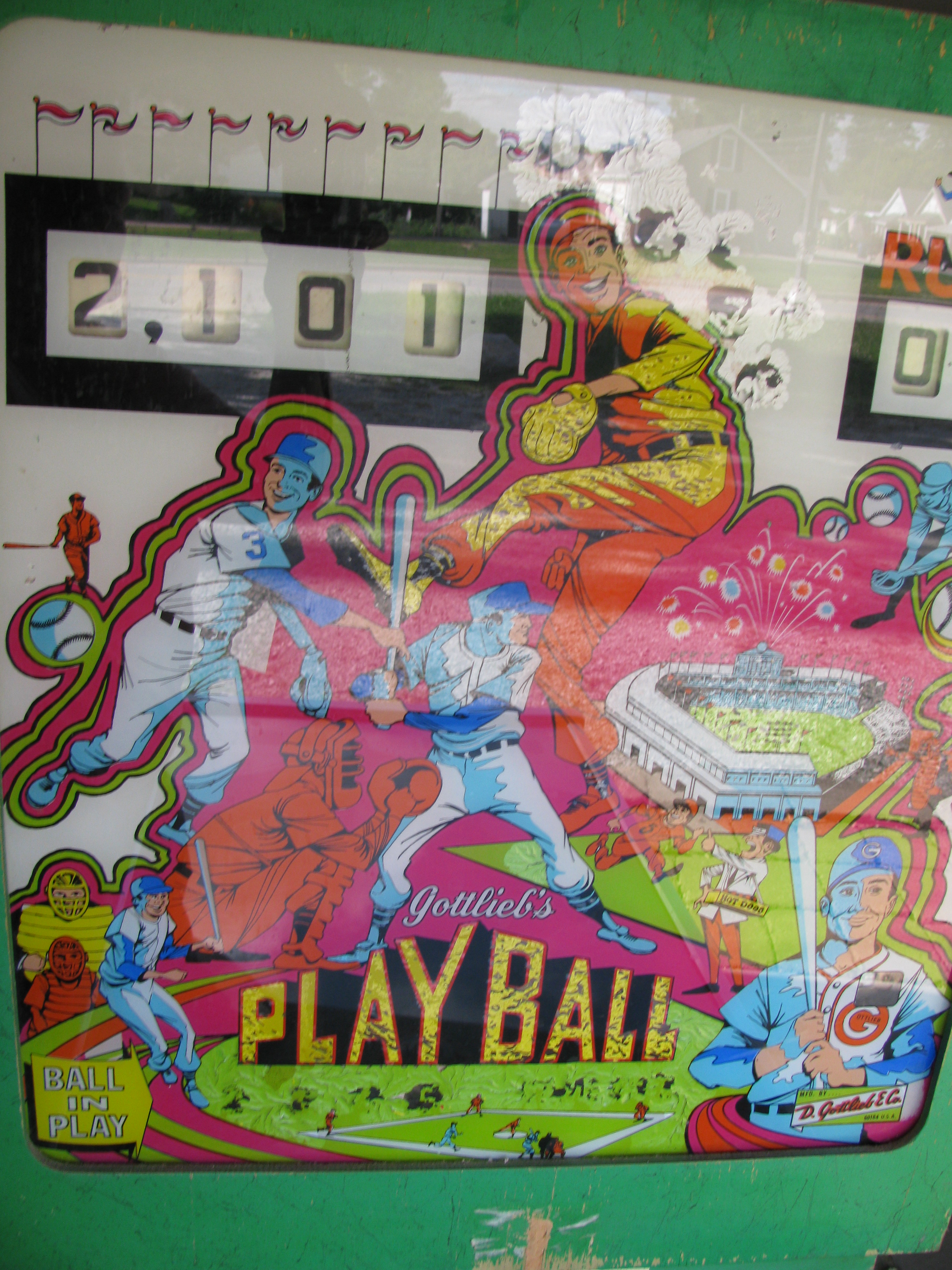 1971 Gottlieb Playball Pinball Machine
