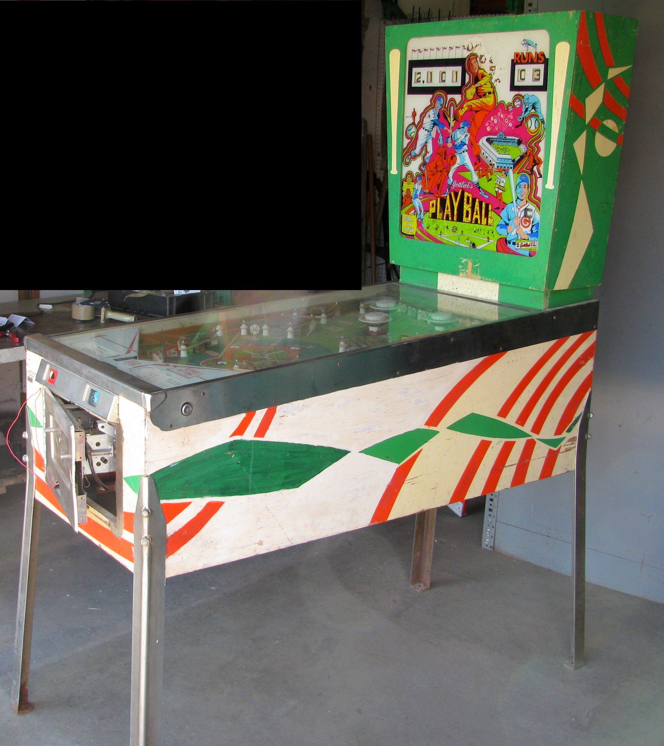 1971 Gottlieb Playball Pinball Machine