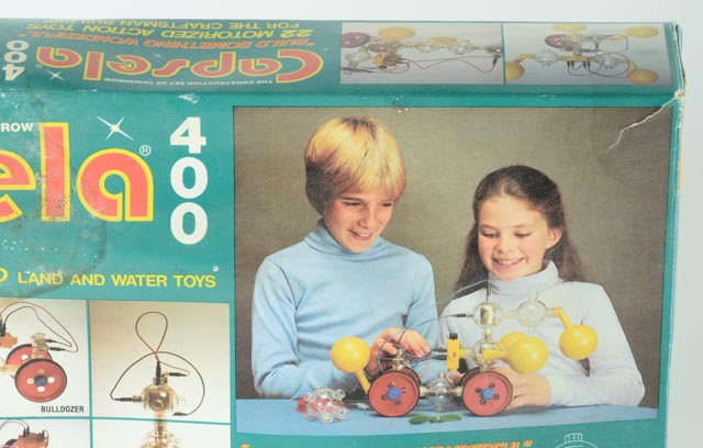 Box Lot of Vintage Project Kits/Educational Toys