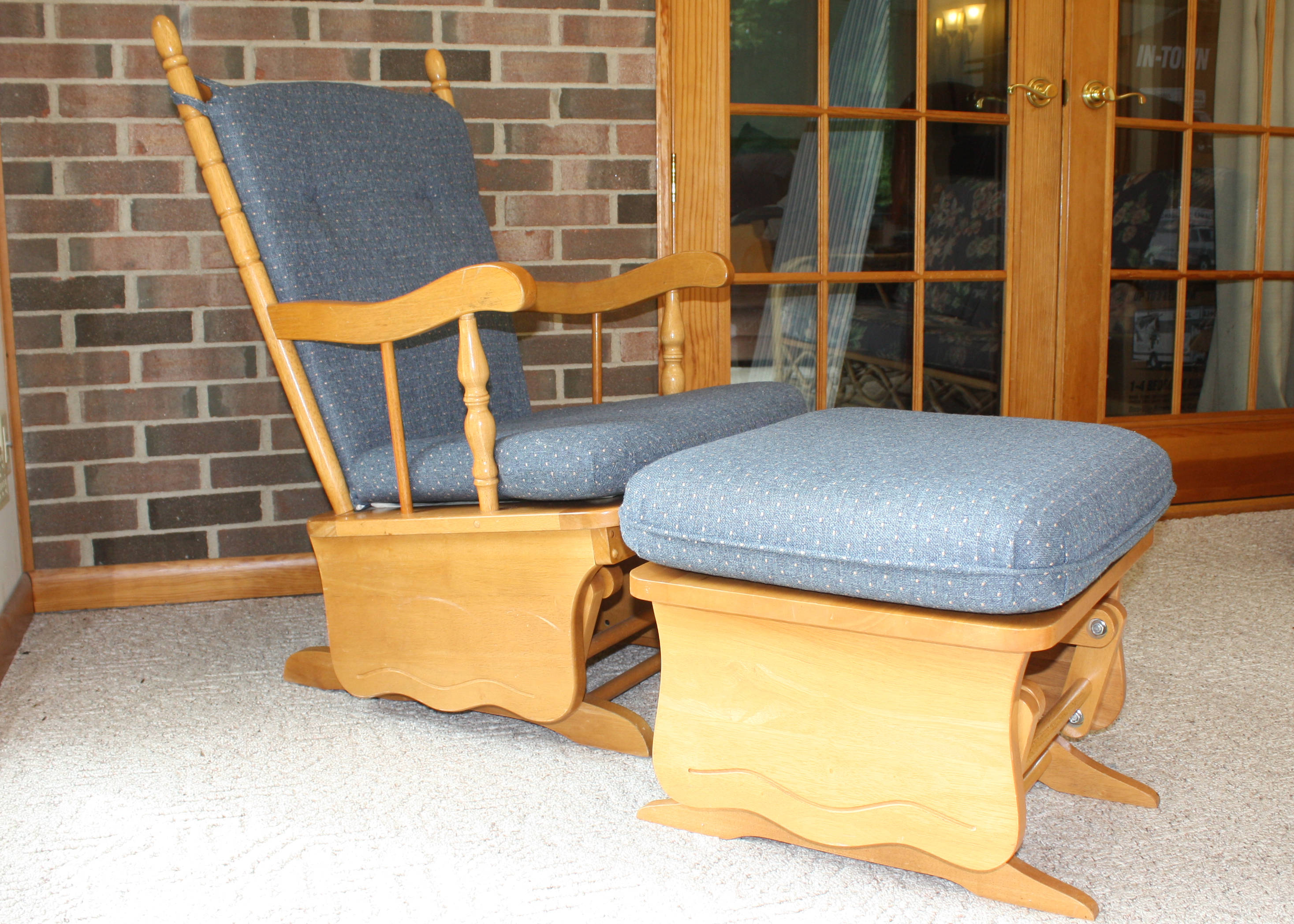 Rocking Chair and Ottoman