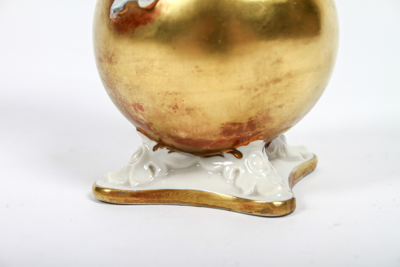 Rare Boy on Ball German Figurine by Professor Theodor Karner